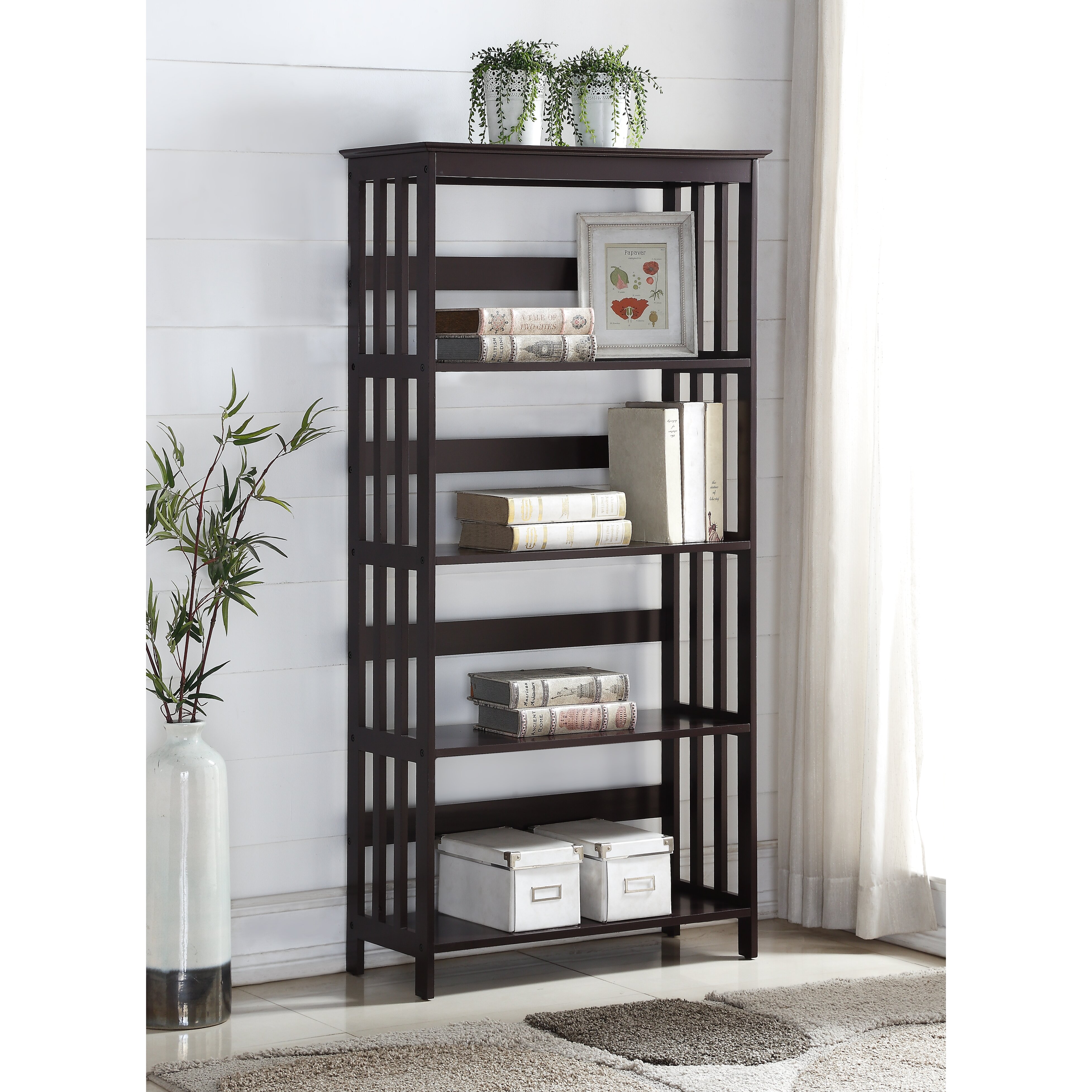 Minimalist Wayfair Bookcase for Small Space