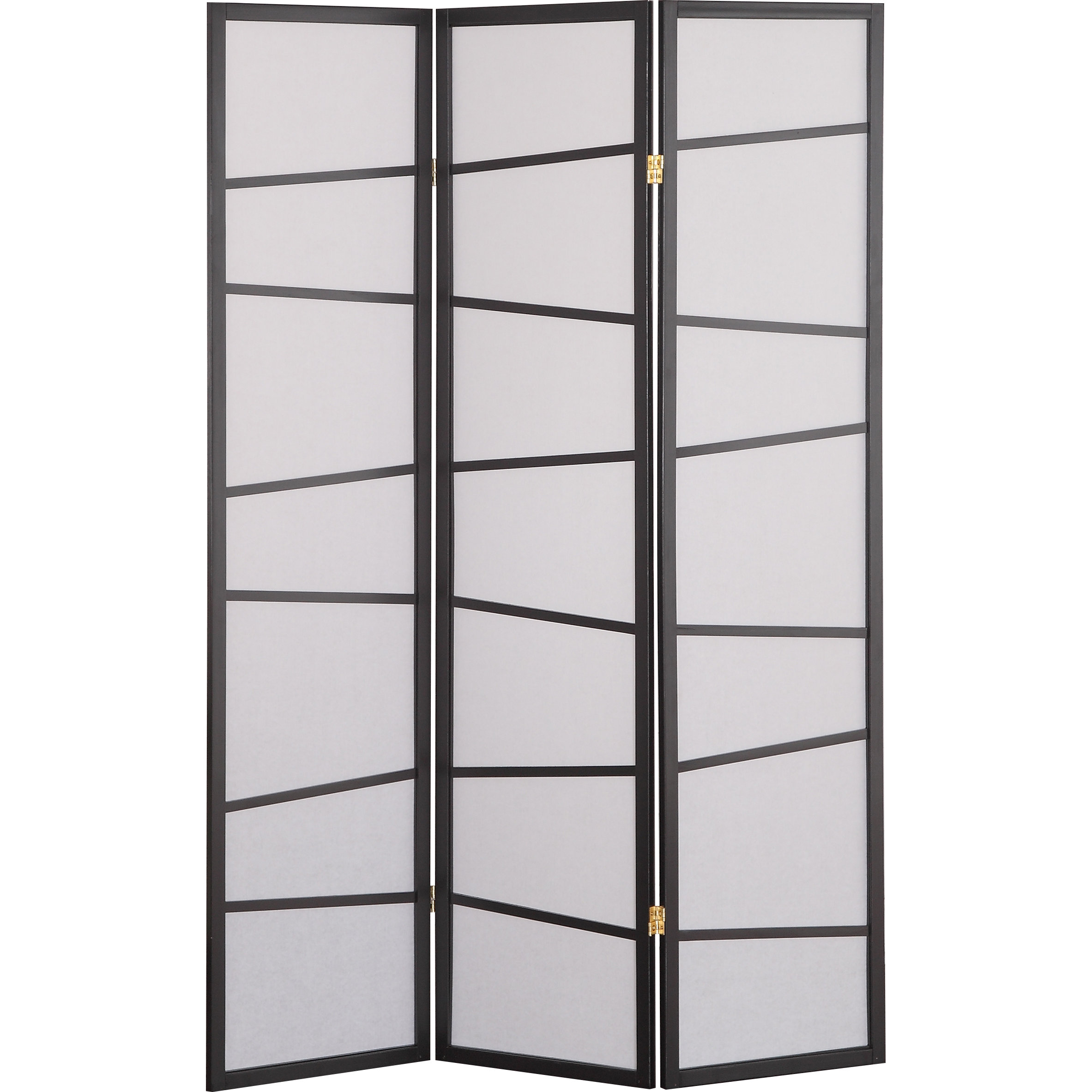 Roundhill Furniture 71" x 51" Screen 3 Panel Room Divider & Reviews Wayfair