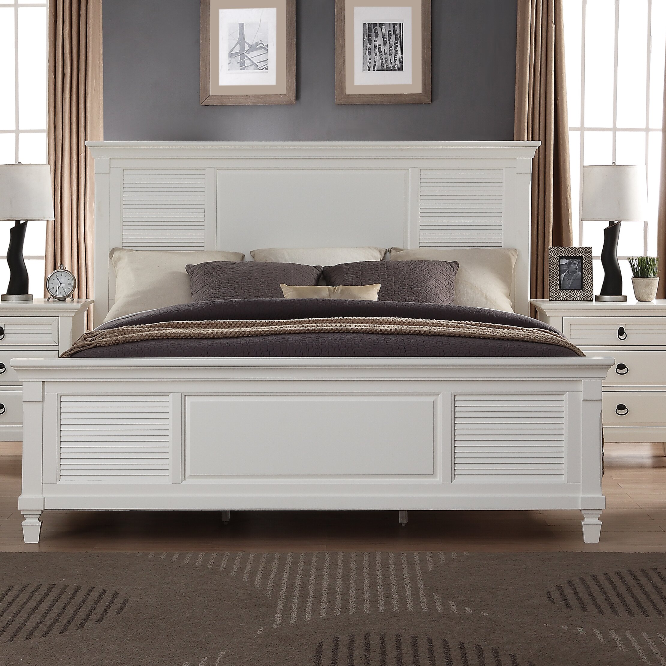 Roundhill Furniture Regitina Platform Bed | Wayfair