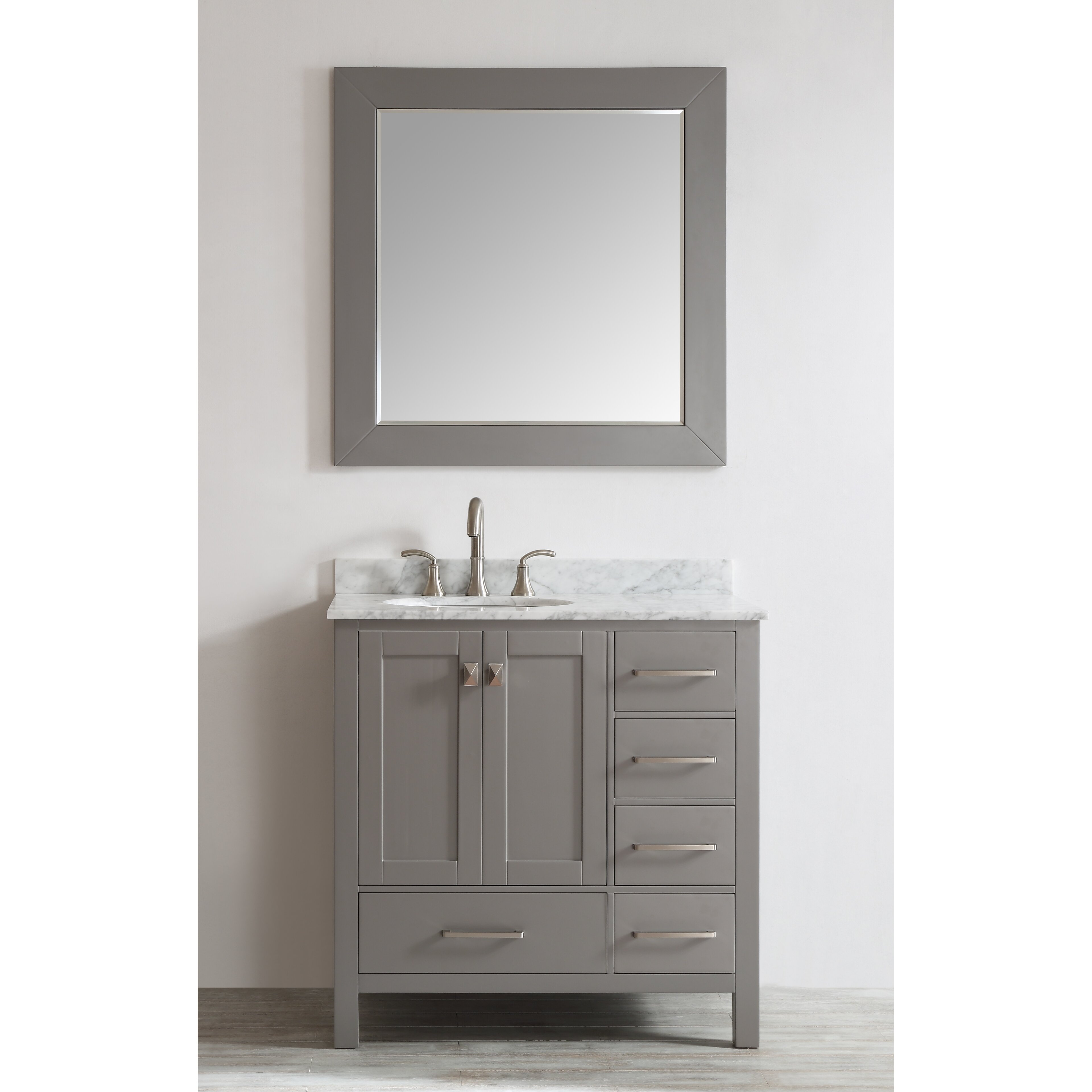 Eviva Aberdeen 36 Single Modern Bathroom Vanity Set Wayfair