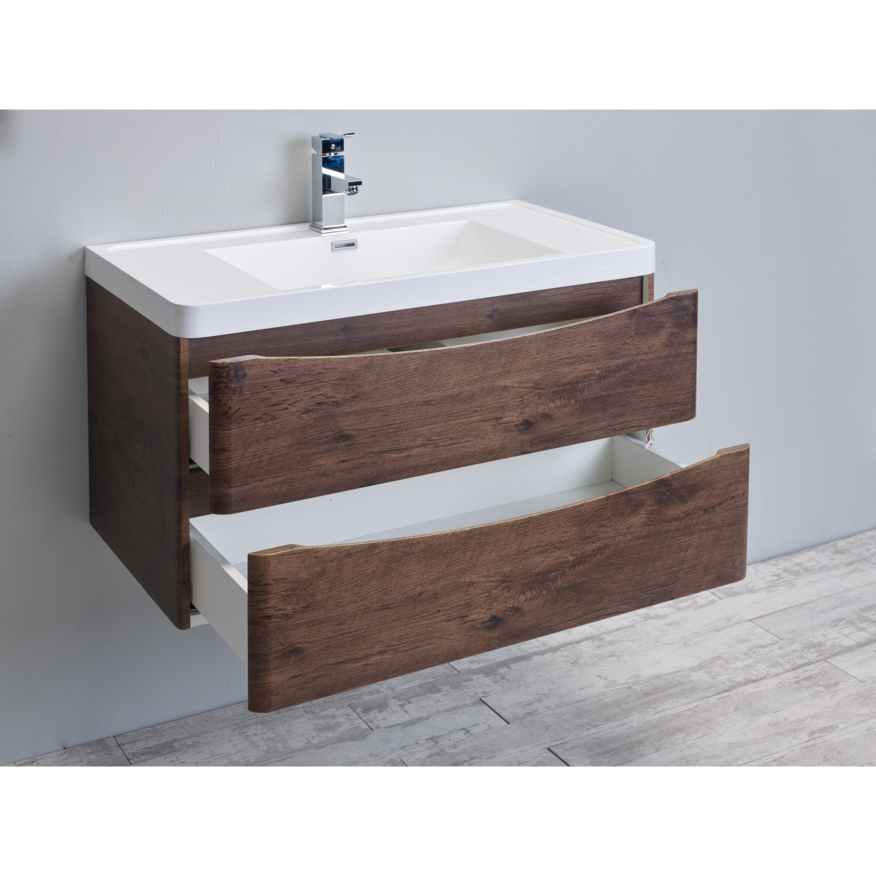 Eviva smile 36 single bathroom vanity set