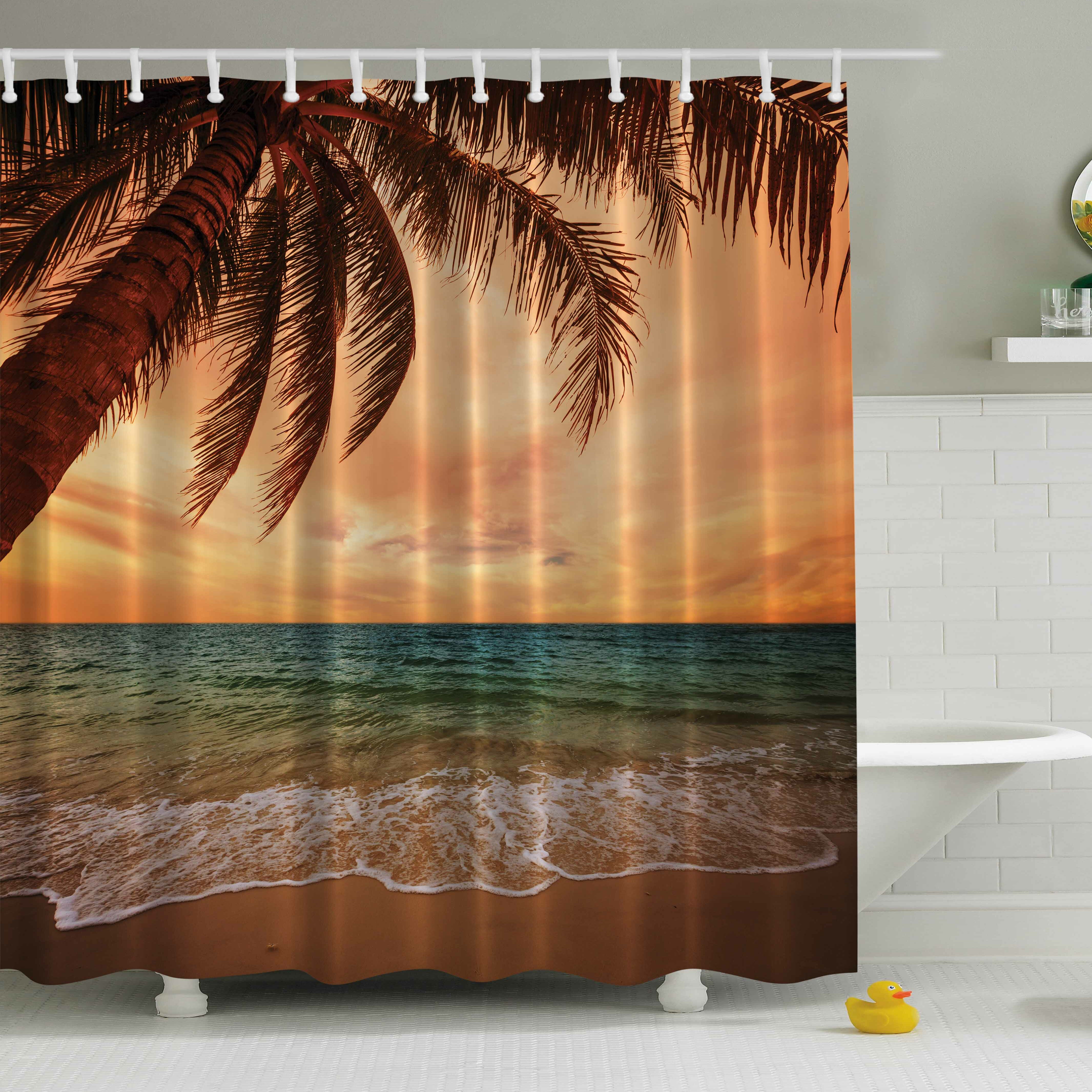 Ambesonne Early Sunset 270 Degrees Print Shower Curtain & Reviews | Wayfair