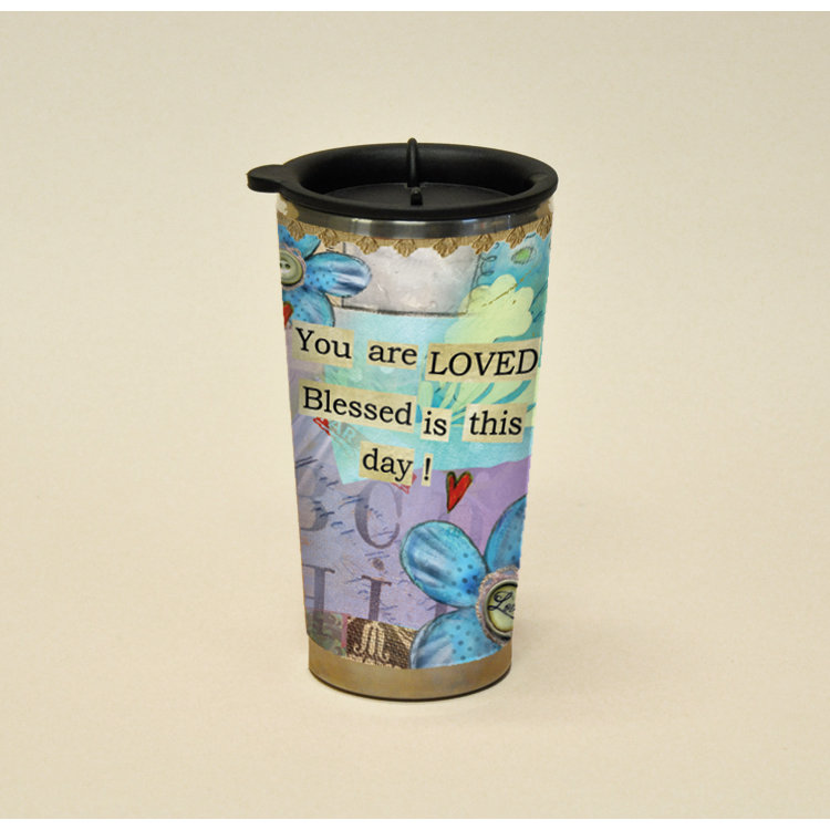 Lang 16 oz. Blessed Traveler Mug Wayfair