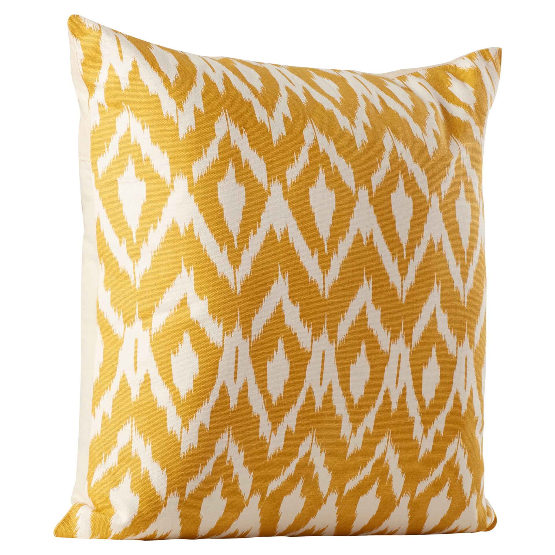 Bungalow Rose Leif Ikat Cotton Throw Pillow & Reviews | Wayfair