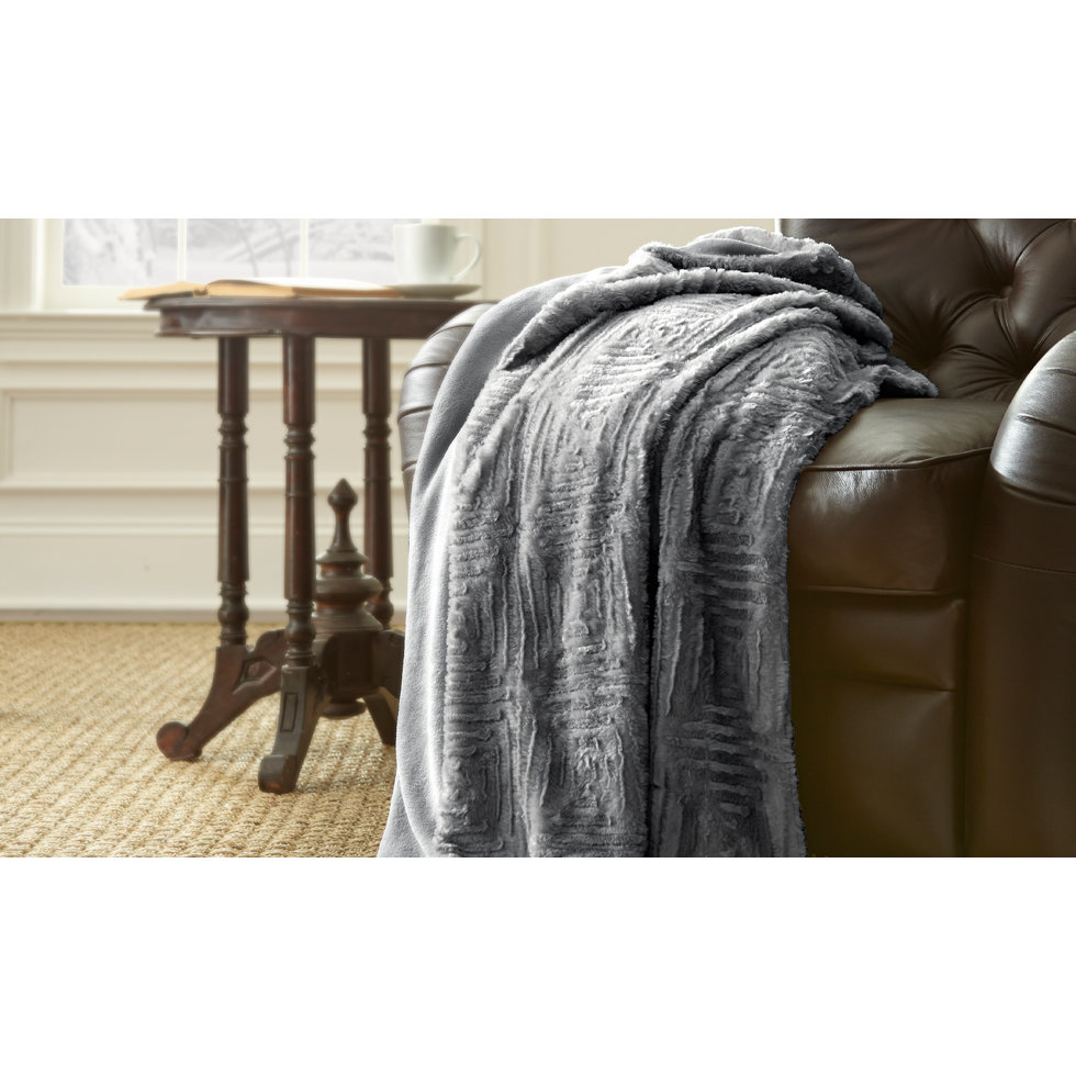 Bungalow Rose Ouasse Luxury Throw Blanket & Reviews Wayfair