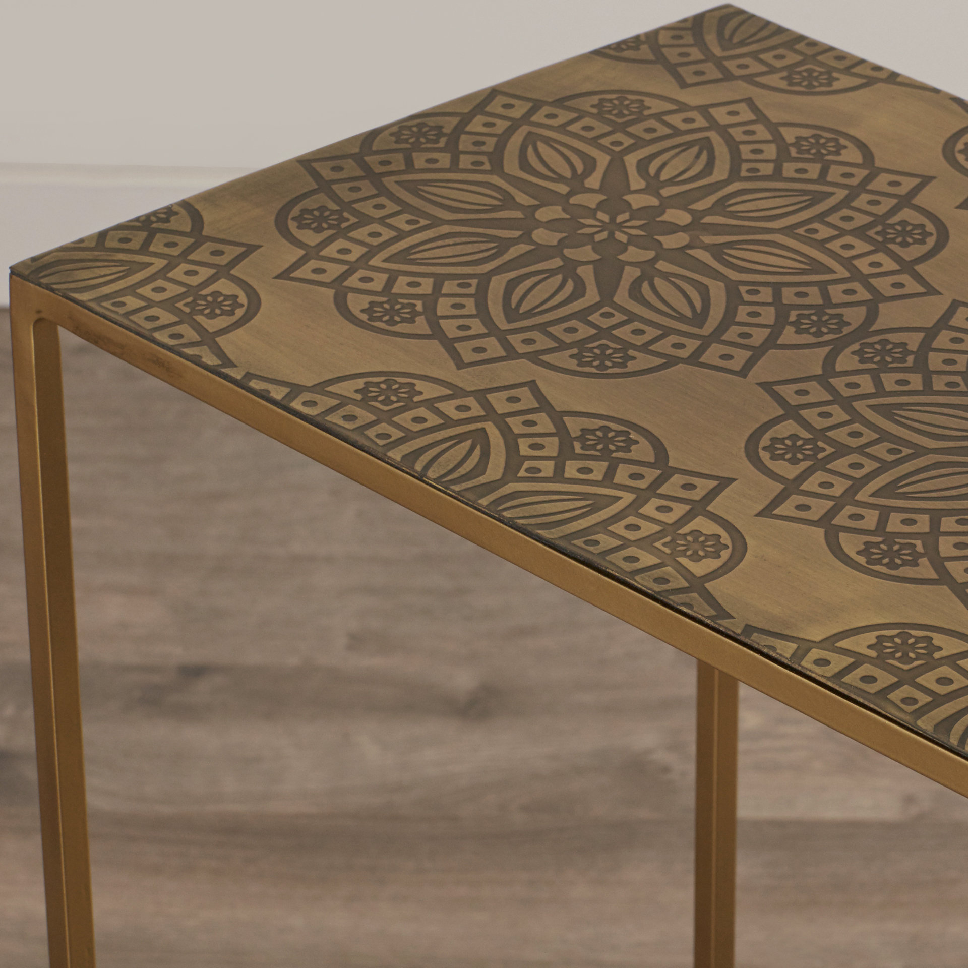 Bungalow Rose Madina Moroccan Flower Console Table & Reviews Wayfair