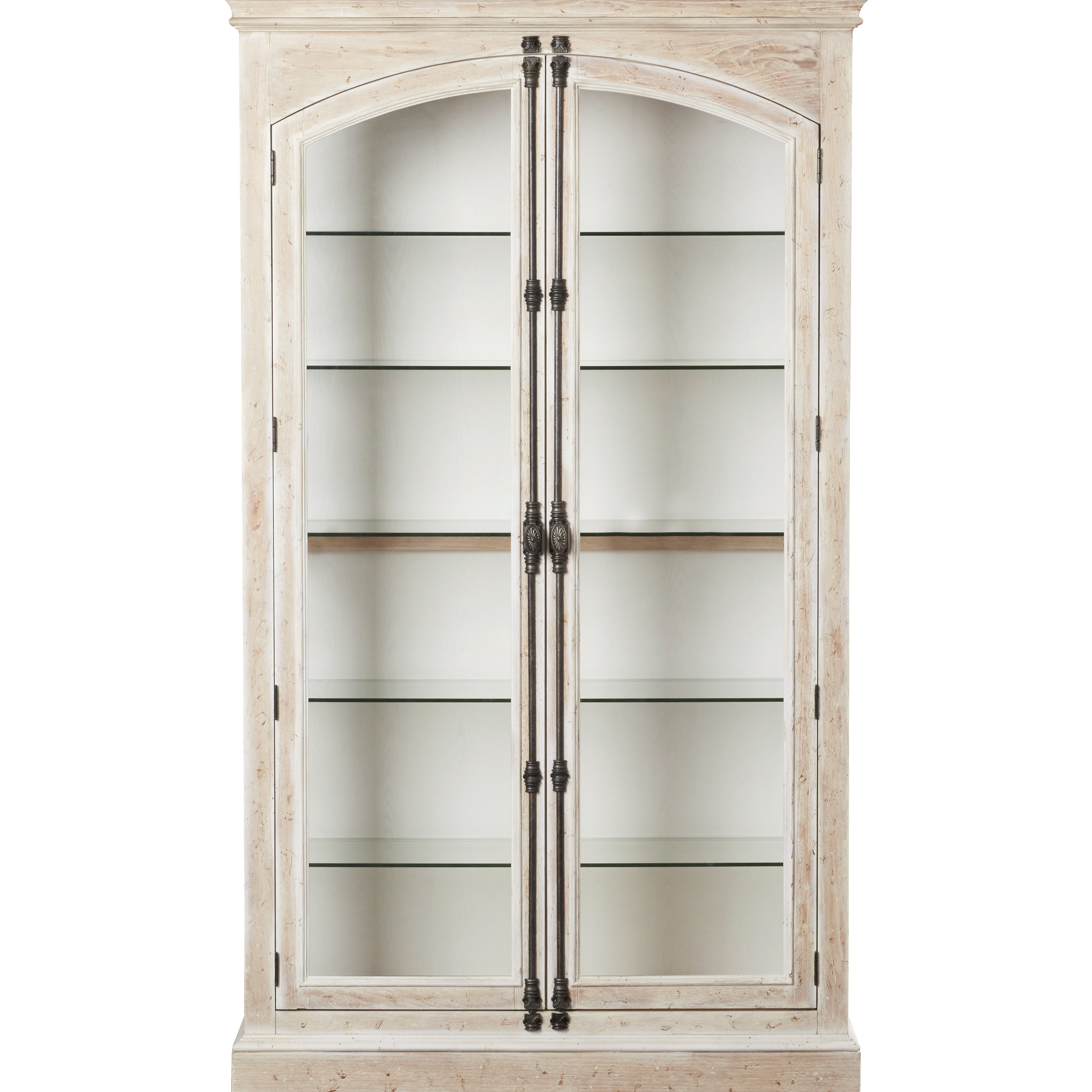 Bungalow Rose Temara Solid Oak Curio & Reviews Wayfair