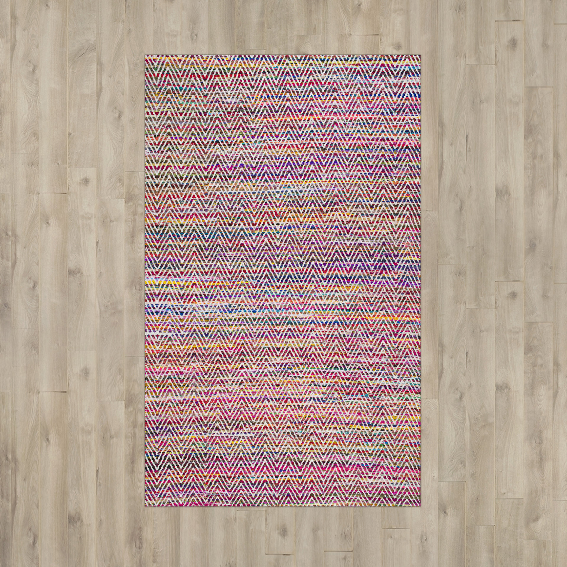 Bungalow Rose Hussain HandWoven Magenta Area Rug & Reviews Wayfair