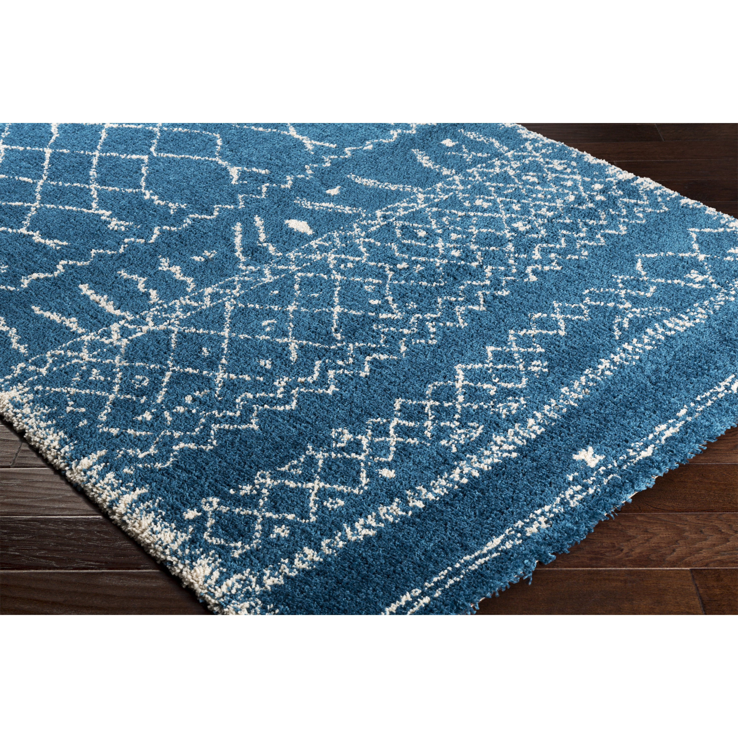 Bungalow Rose Ahrensville Blue/Neutral Area Rug Wayfair
