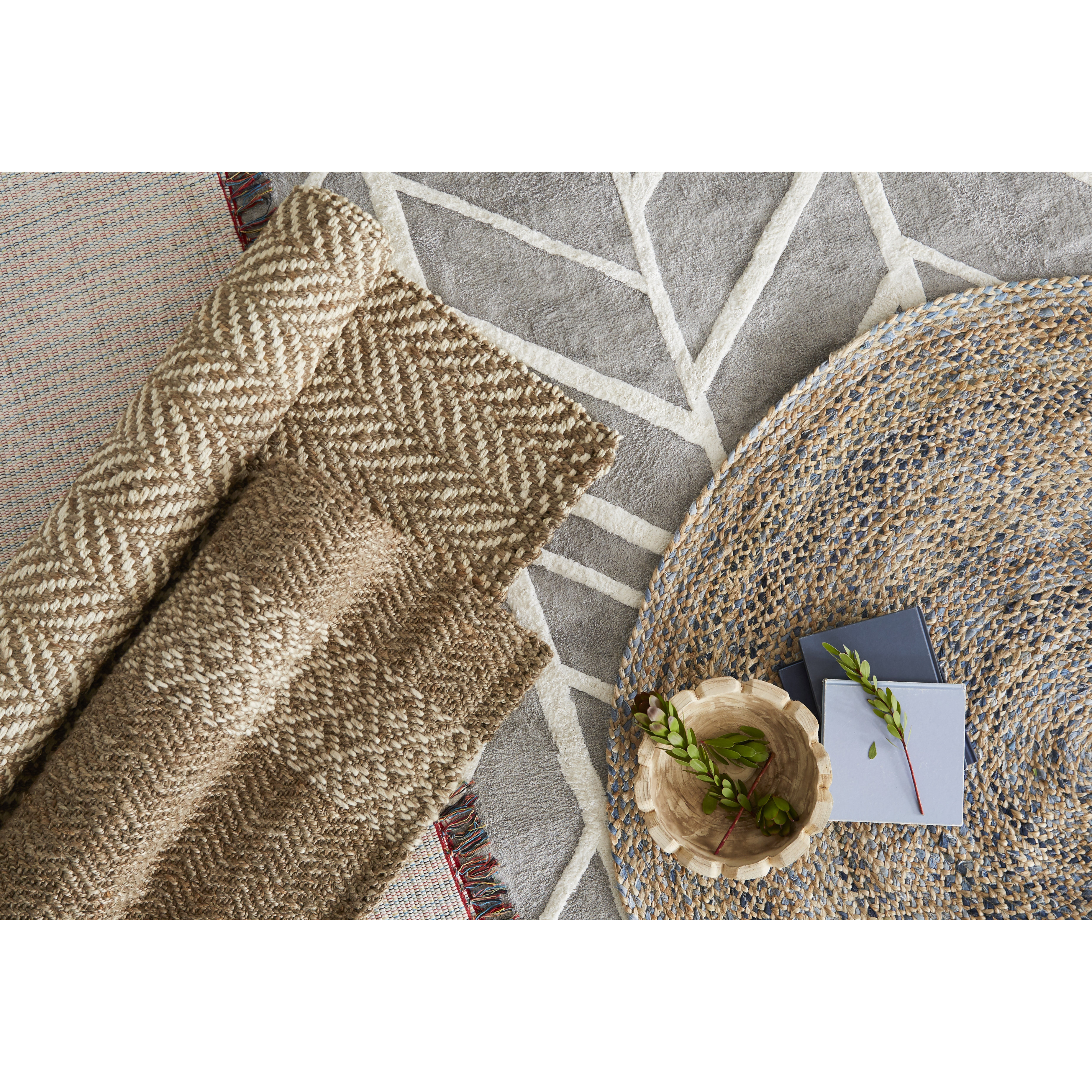 Bungalow Rose Coinde Boho West HandWoven White Area Rug & Reviews