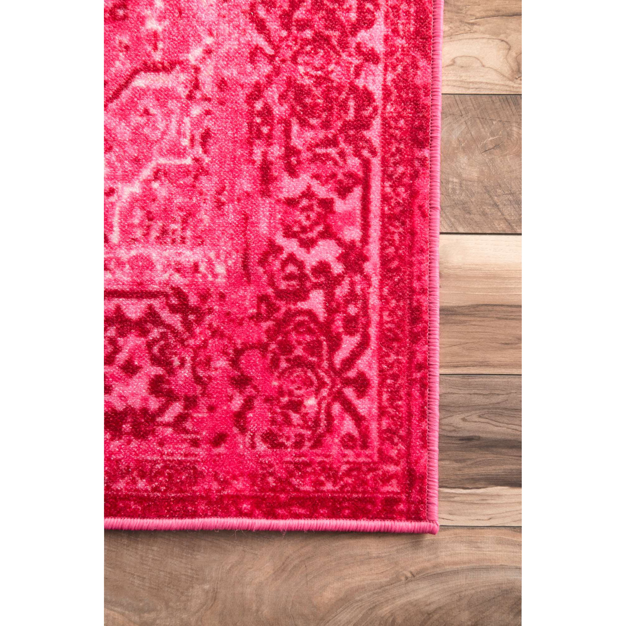 Bungalow Rose Kapadia Pink Area Rug & Reviews Wayfair