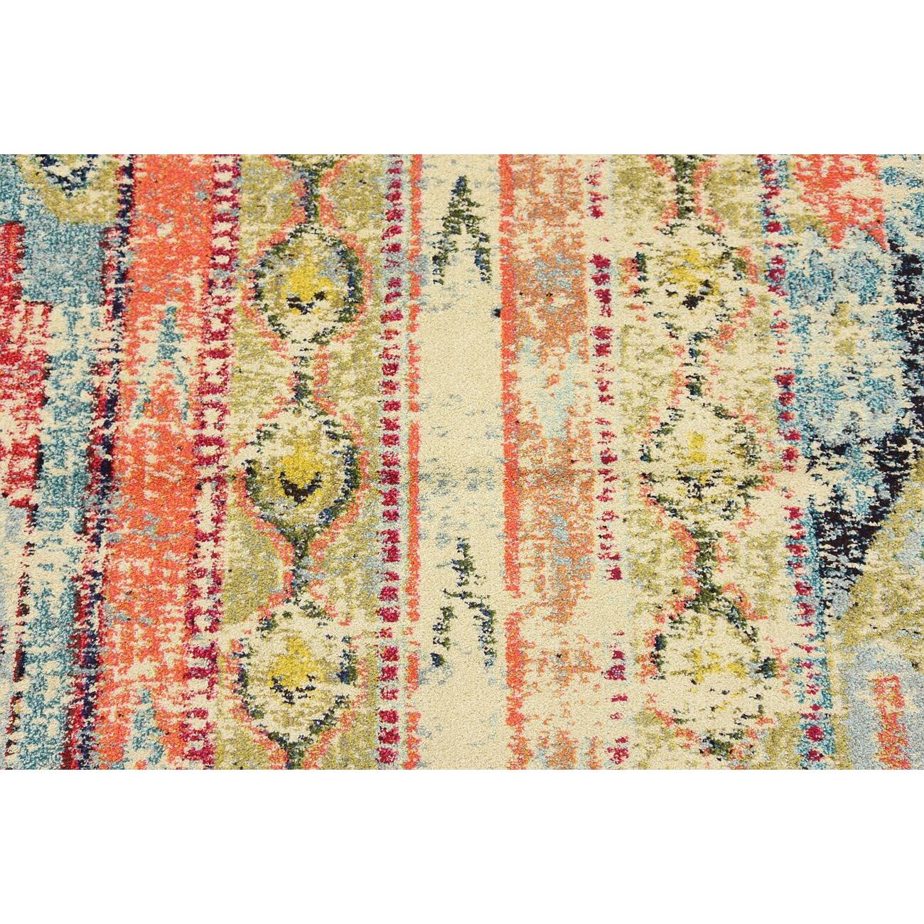 Bungalow Rose Rohini Light Blue Area Rug & Reviews | Wayfair