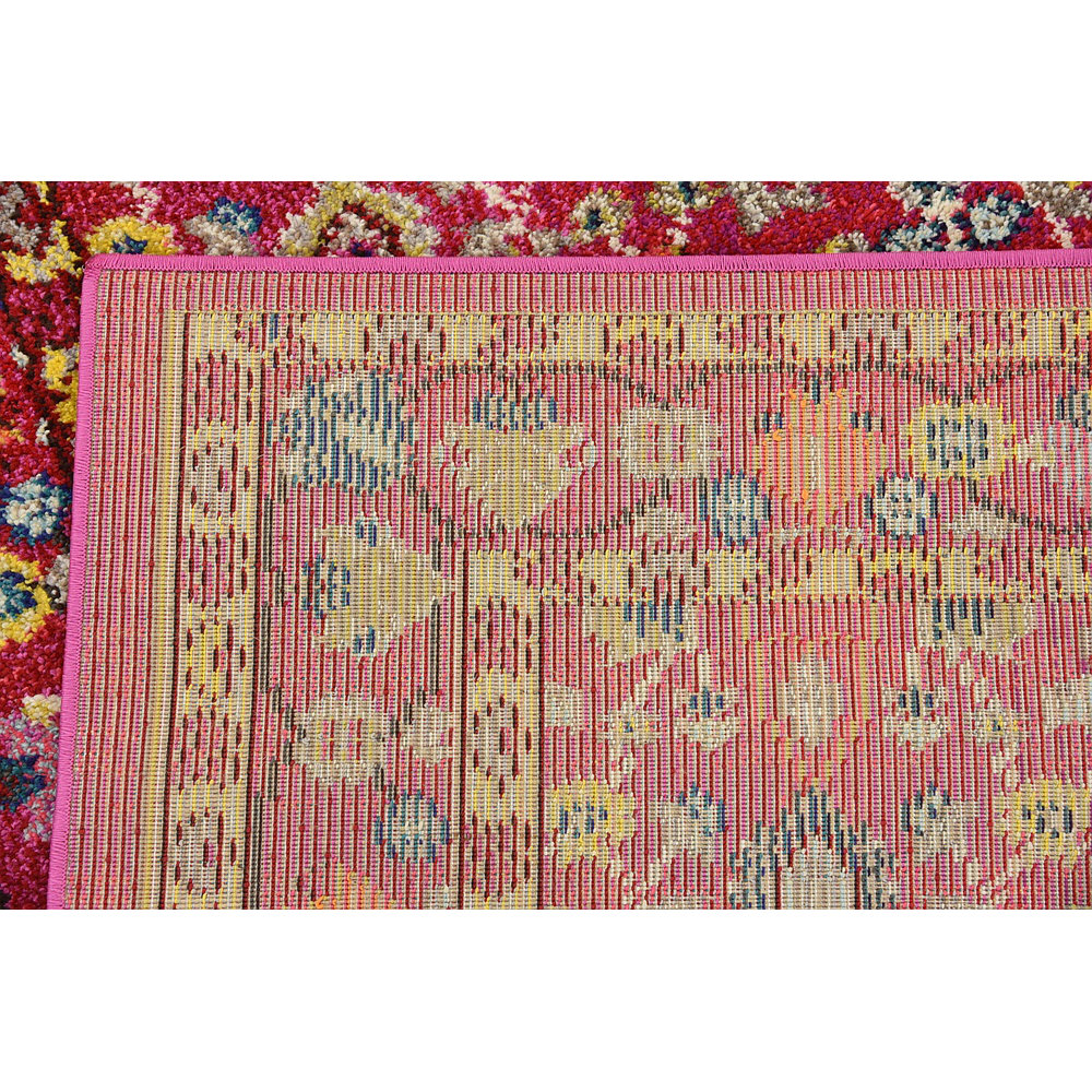 Bungalow Rose Roshan Pink Area Rug & Reviews Wayfair