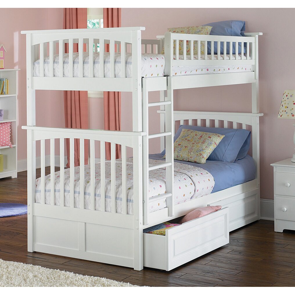 Viv + Rae Henry Bunk Bed with Storage & Reviews | Wayfair