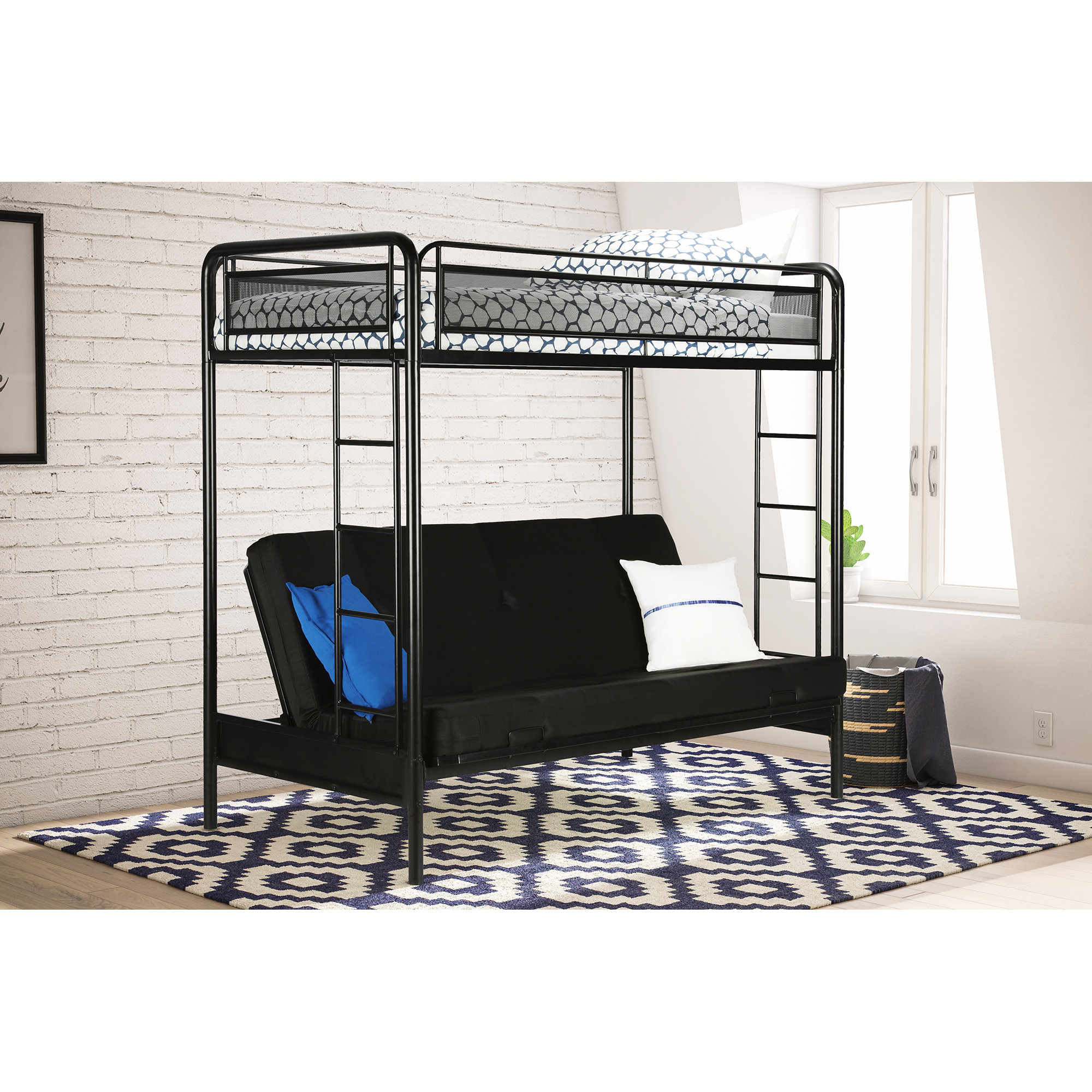Viv + Rae Julian Twin Futon Bunk Bed Reviews Wayfair Viv + Rae Julian Twin Futon Bunk Bed Reviews Wayfair
