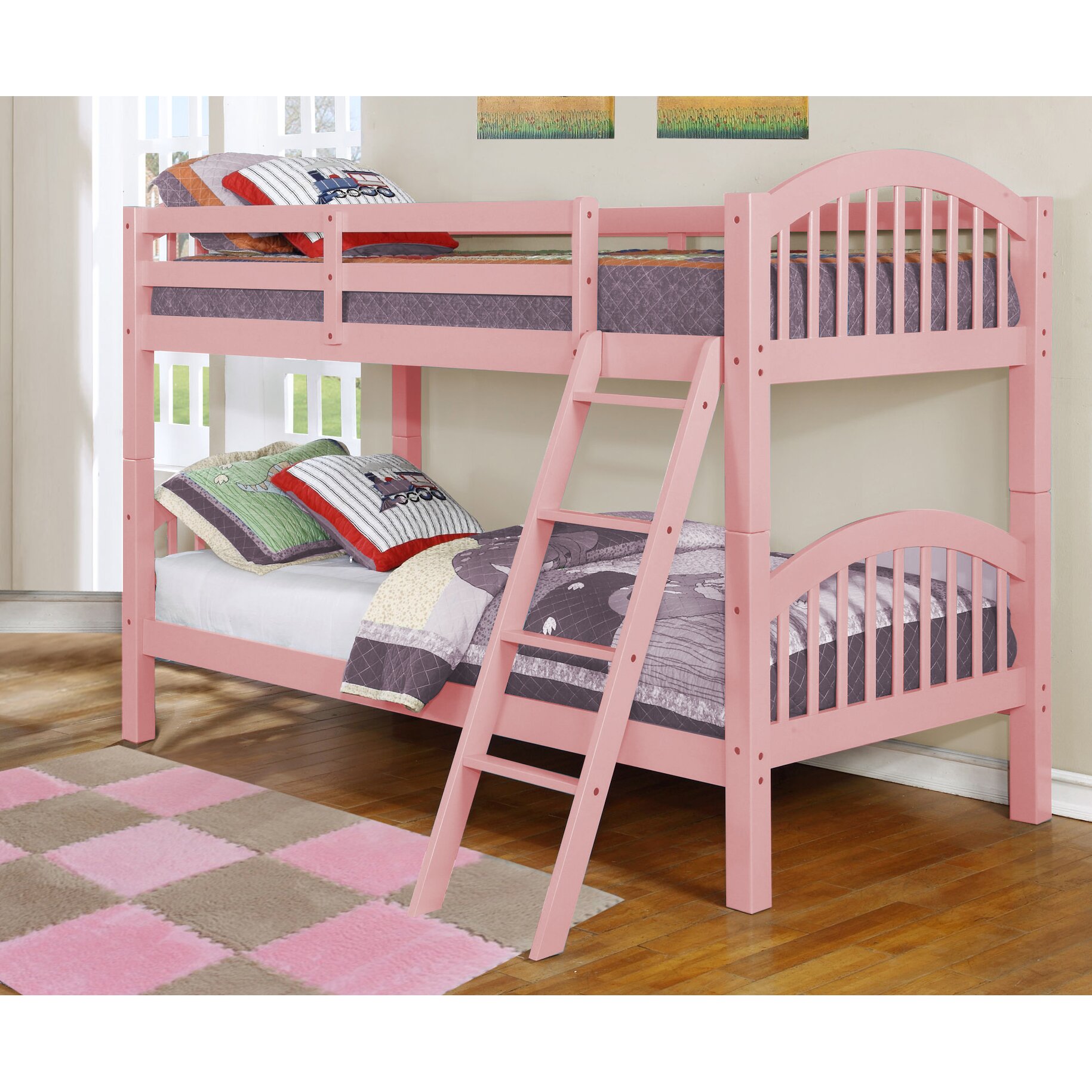 Viv + Rae Hudson Twin over Twin Bunk Bed & Reviews | Wayfair