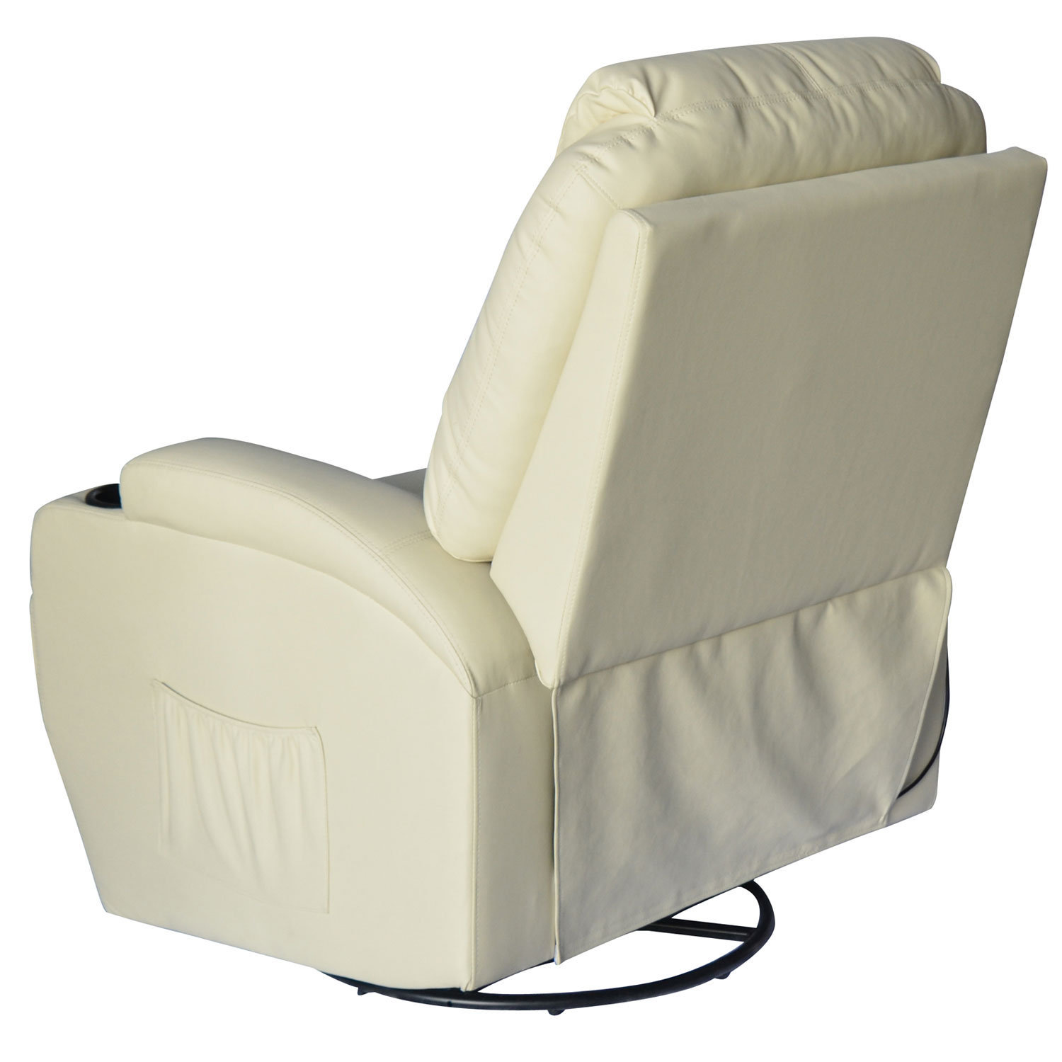 Outsunny Deluxe Heated Vibrating PU Leather Massage Recliner & Reviews Wayfair