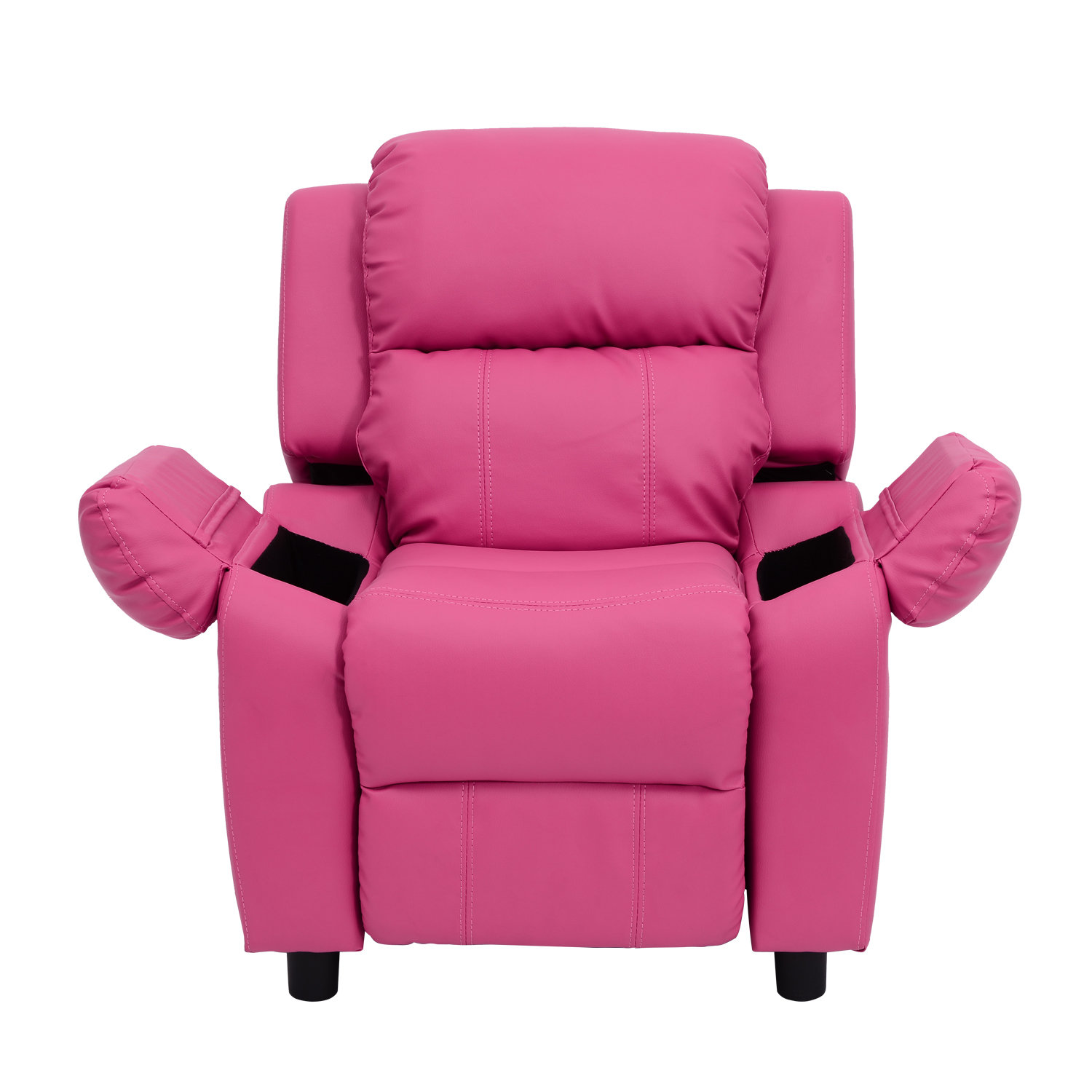 Kids Faux Leather Recliner & Reviews Wayfair