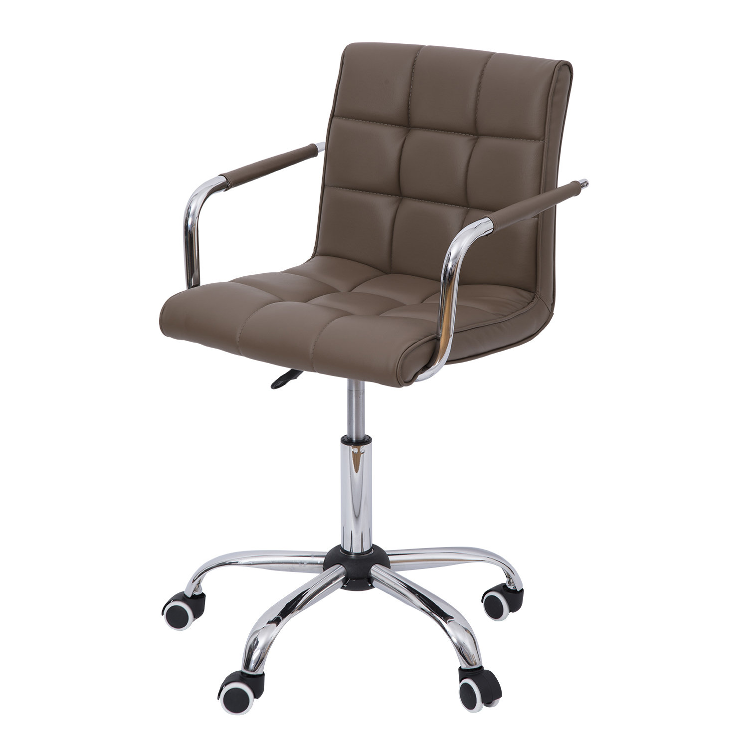 MidBack Leather Task Chair & Reviews Wayfair