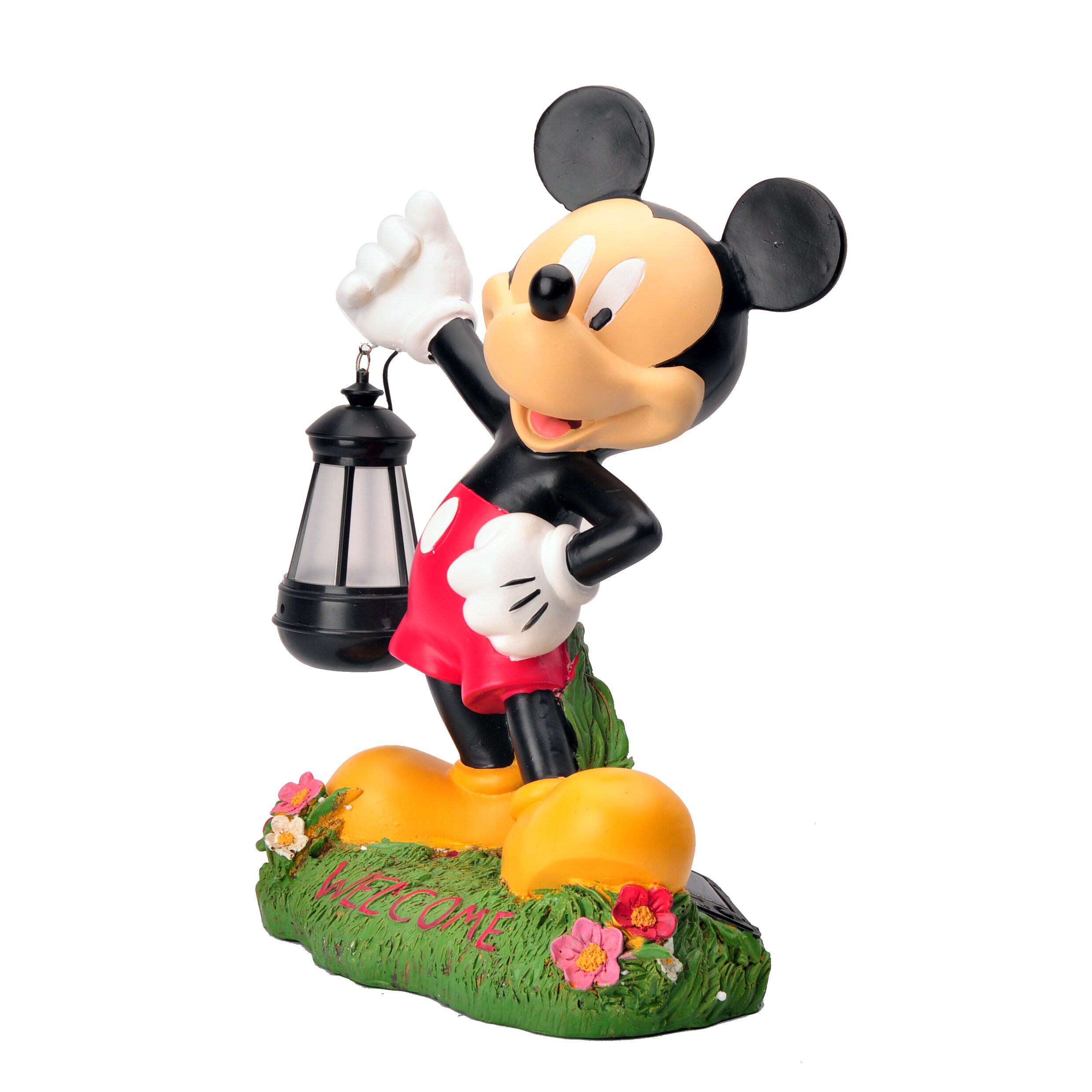 mickey welcome statue