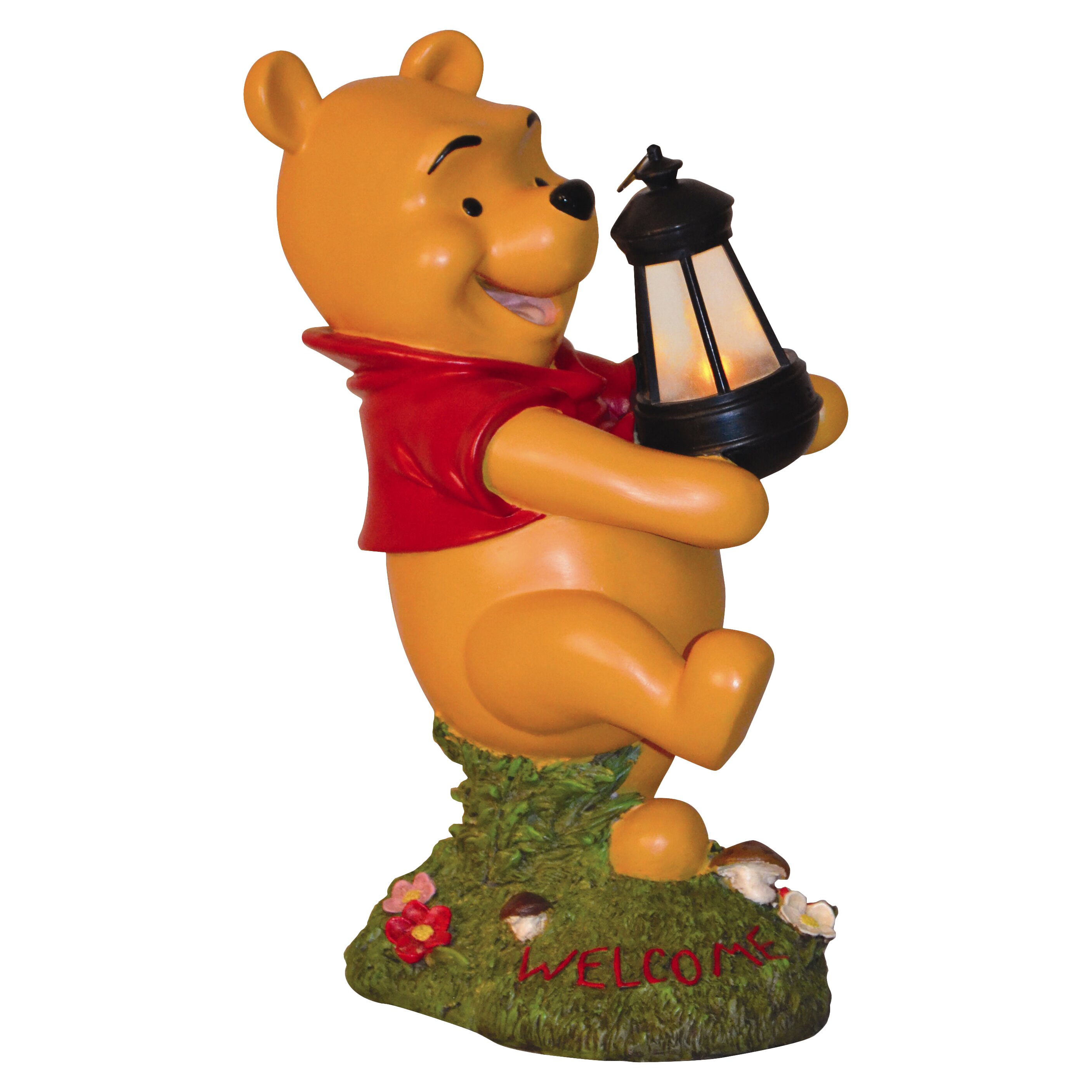 pooh bear garden statue