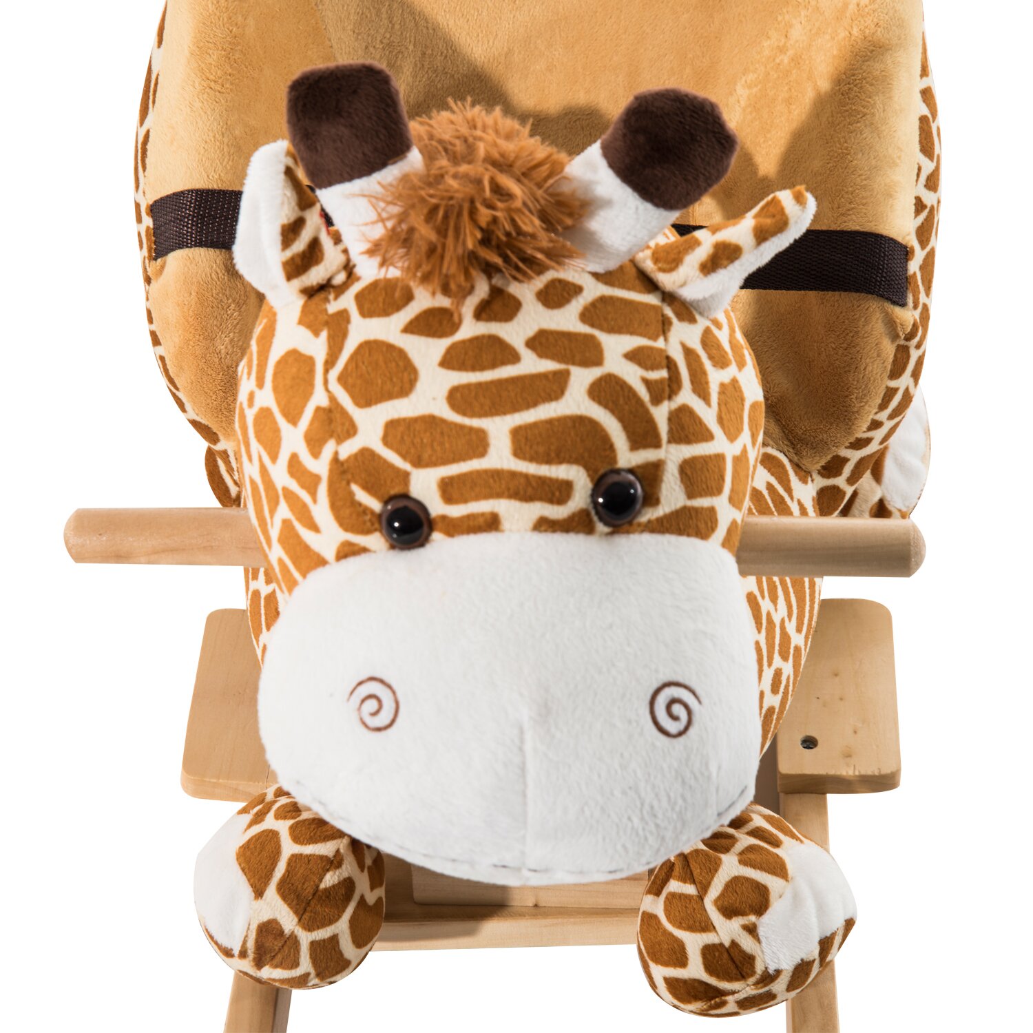 plush giraffe chair