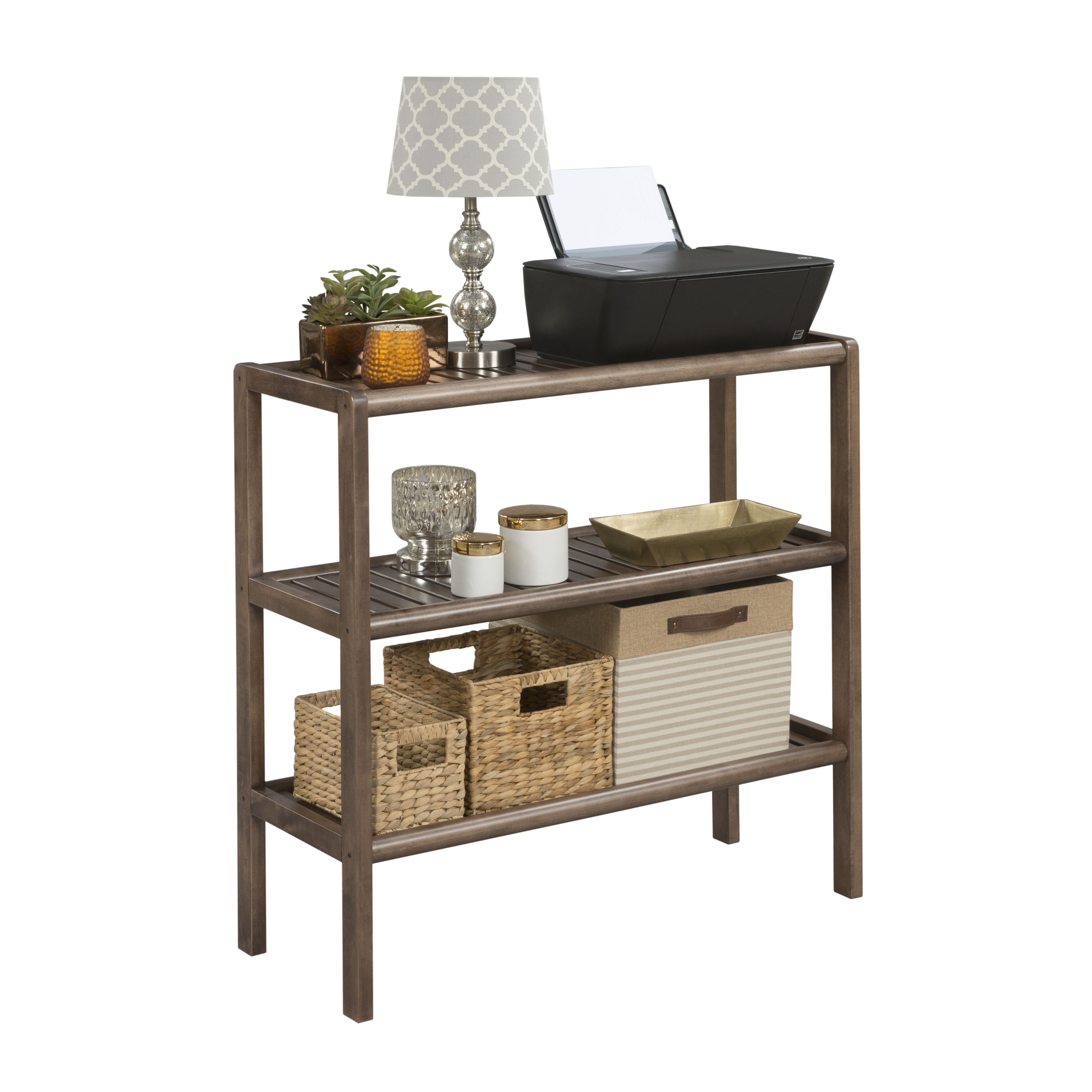 New Ridge Home Goods Abingdon 35" Etagere Bookcase Wayfair.ca