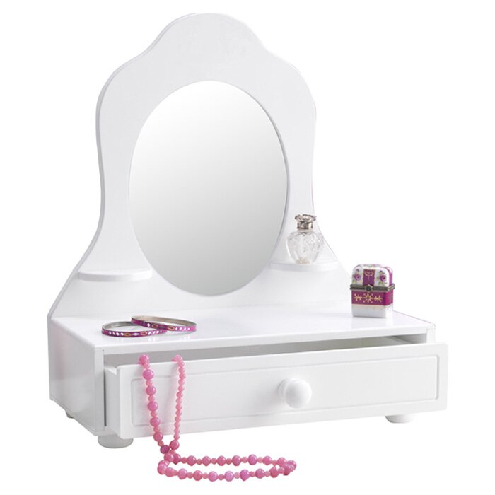 KidKraft Tabletop Vanity with Mirror & Reviews Wayfair