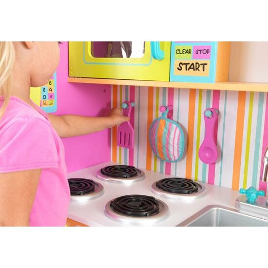 KidKraft Deluxe Big & Bright Kitchen Play Set & Reviews Wayfair