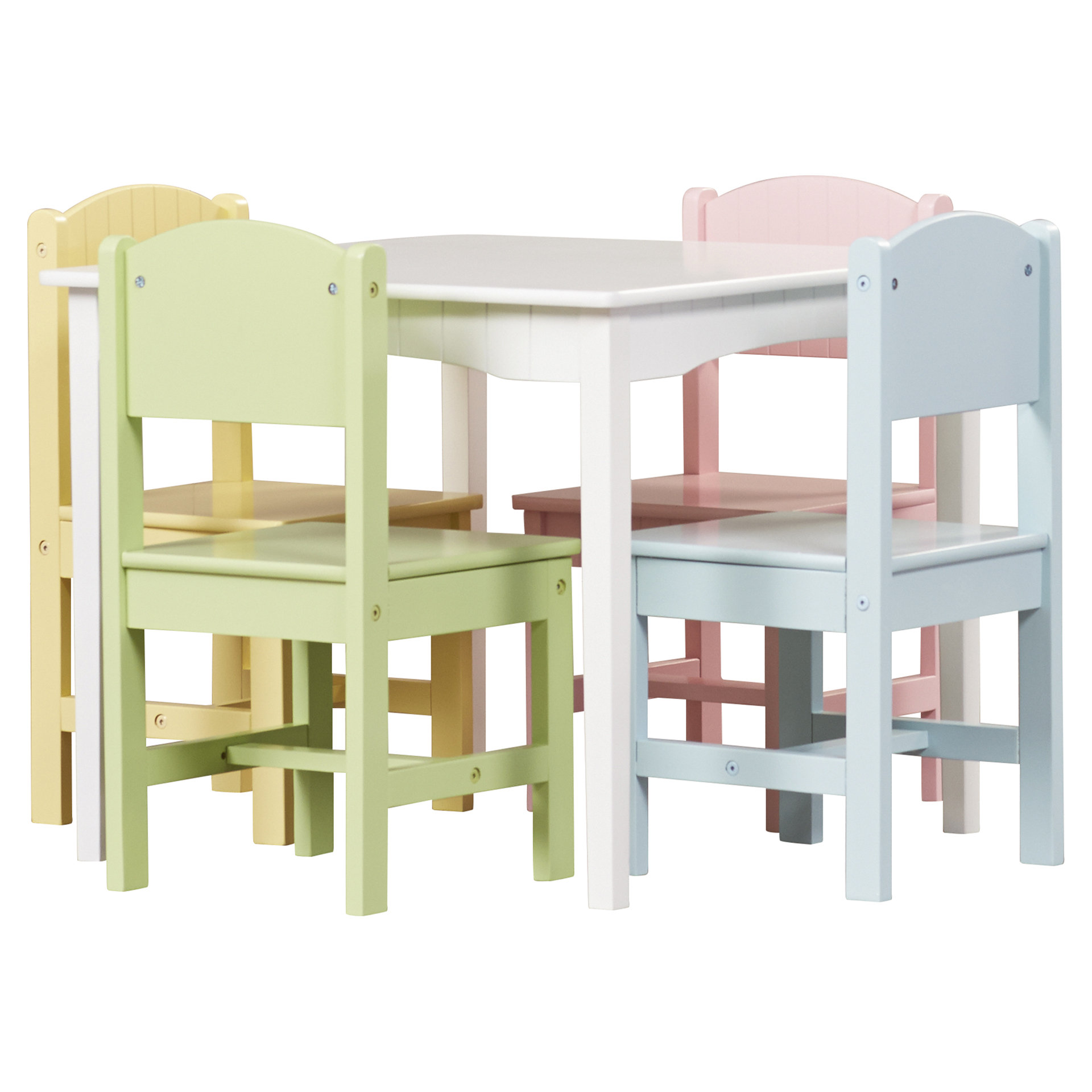KidKraft Nantucket Kids 5 Piece Table & Chair Set & Reviews Wayfair