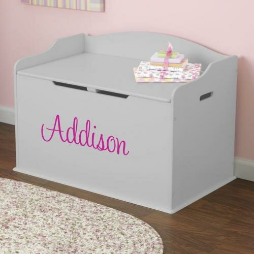 kidkraft personalized austin toy box