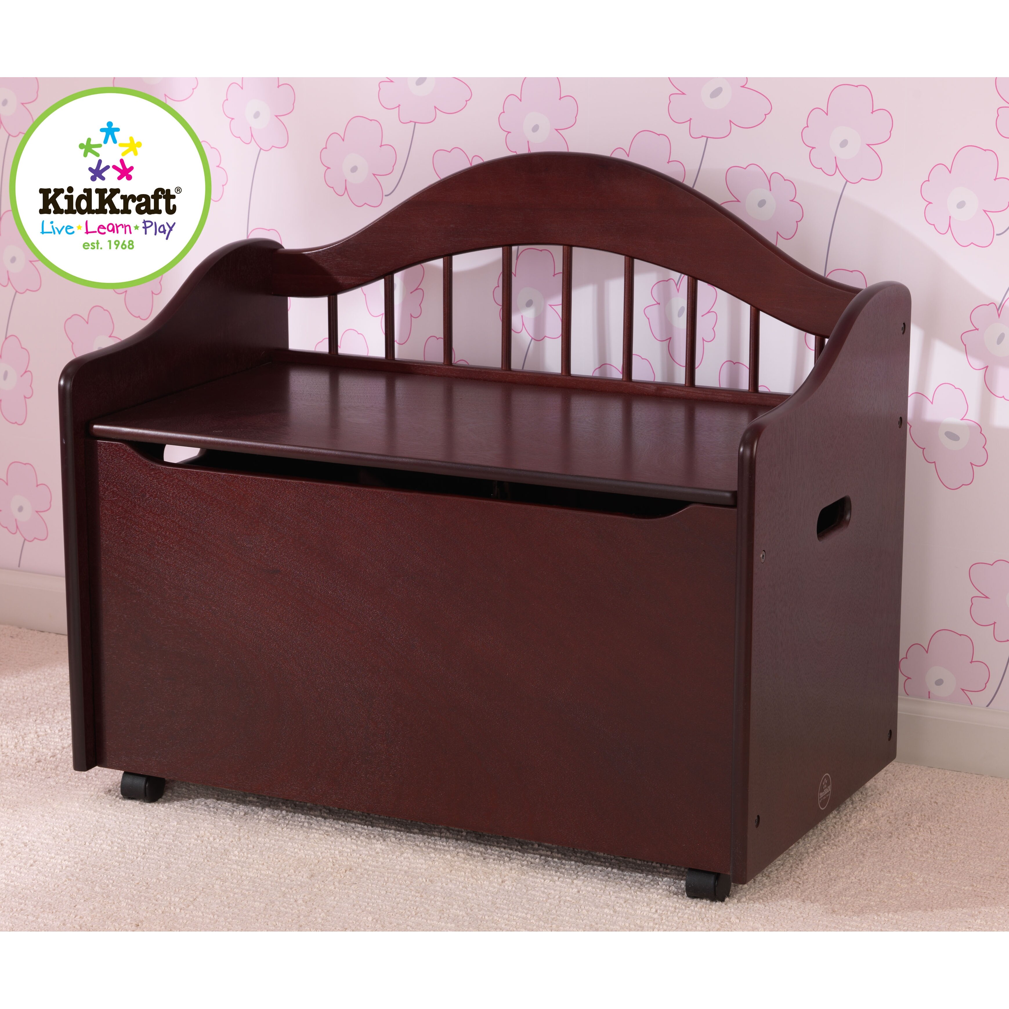 kidkraft toy box with name