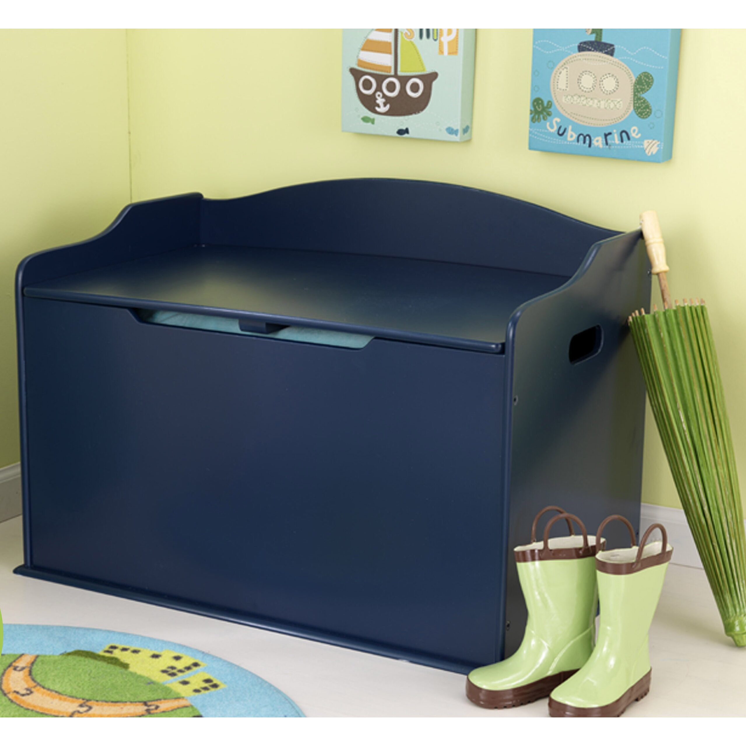 kidkraft toy box with name