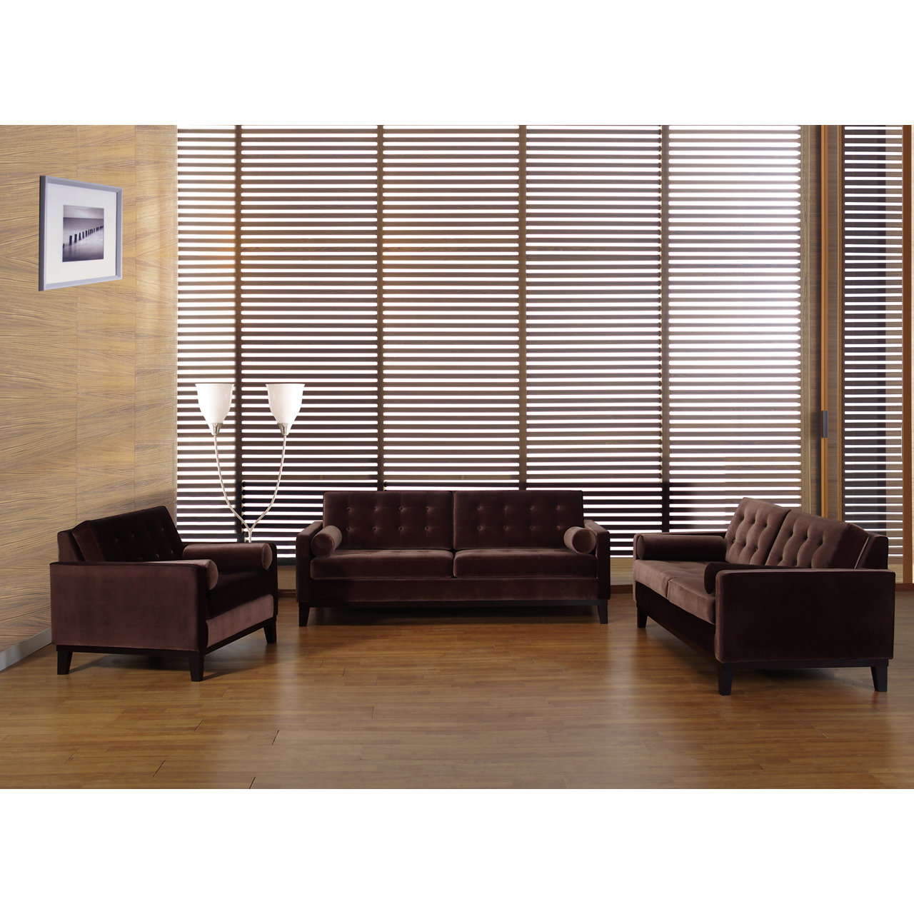 Armen Living Centennial Velvet Chair & Reviews Wayfair