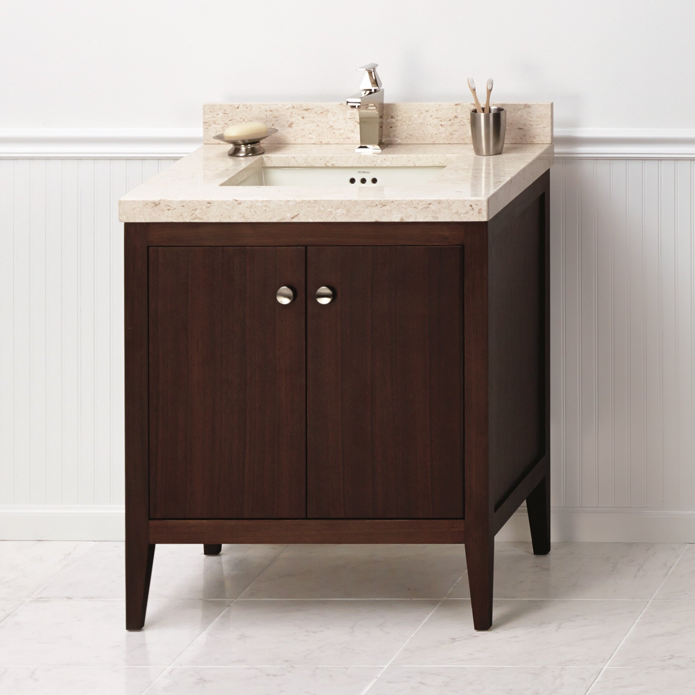 Vanity bathroom sink ideas vanities cabinets ronbow inch downstairs bathtub bath pool modern