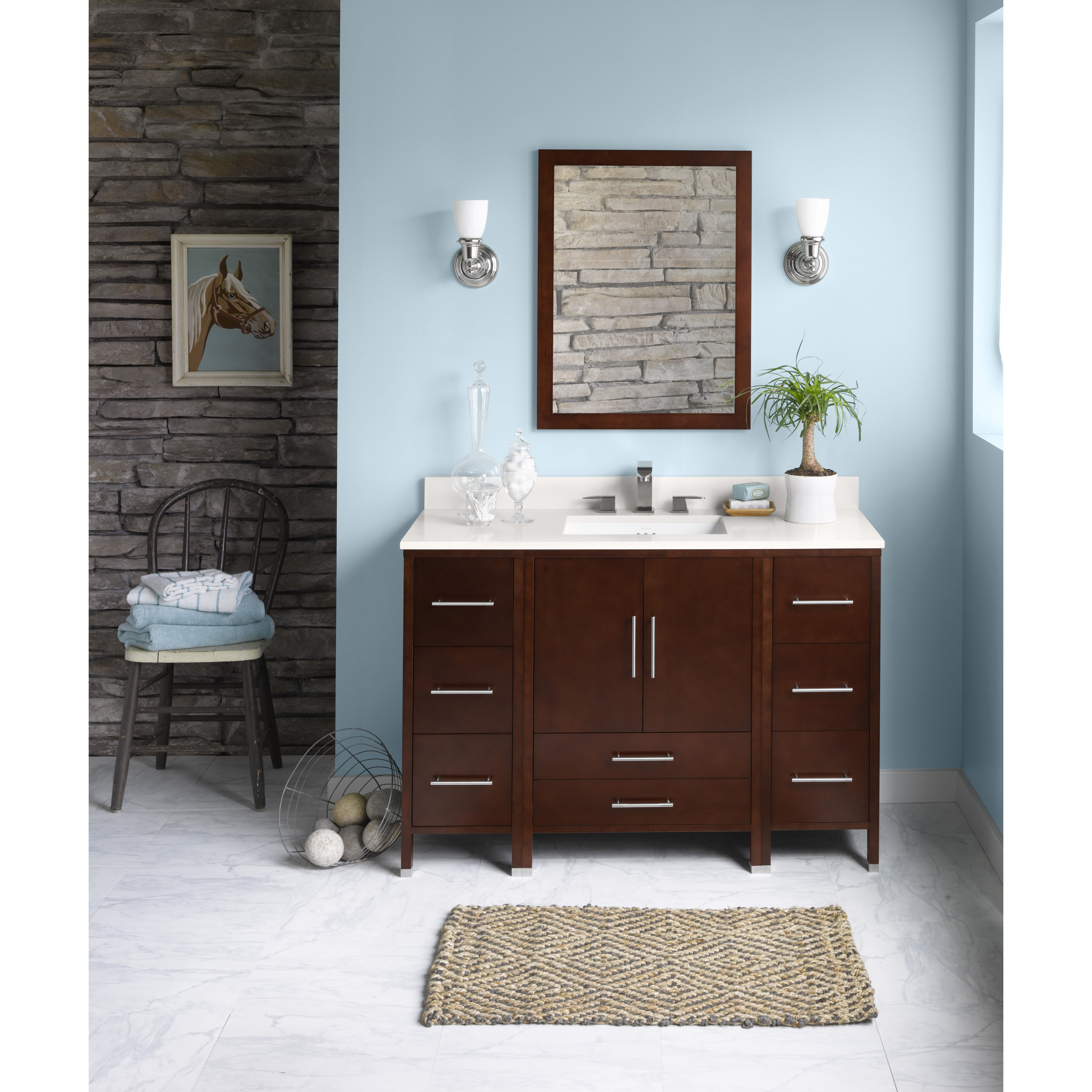 Ronbow Juno 48" Single Bathroom Vanity Set & Reviews Wayfair