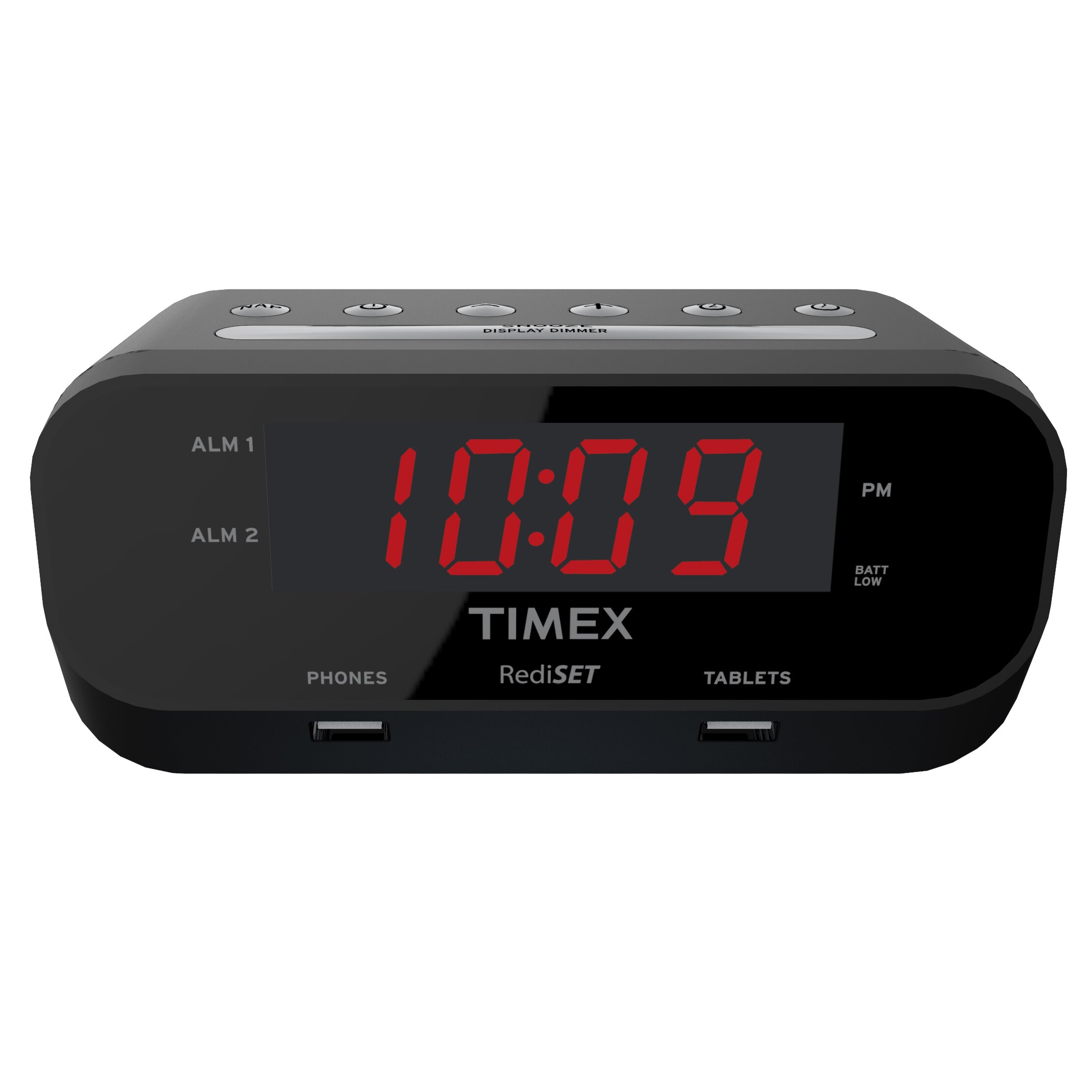 radio alarm clock with battery backup
