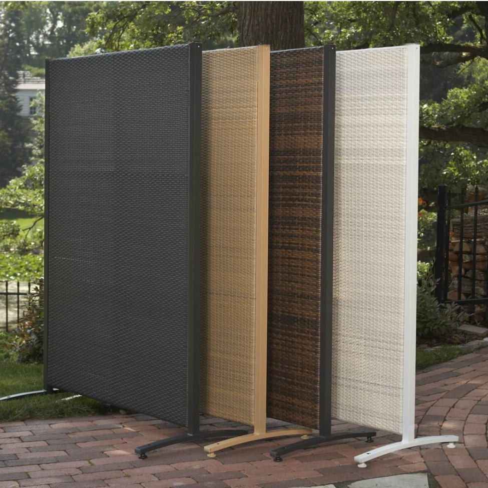 Versare Wicker Outdoor Partition & Reviews Wayfair