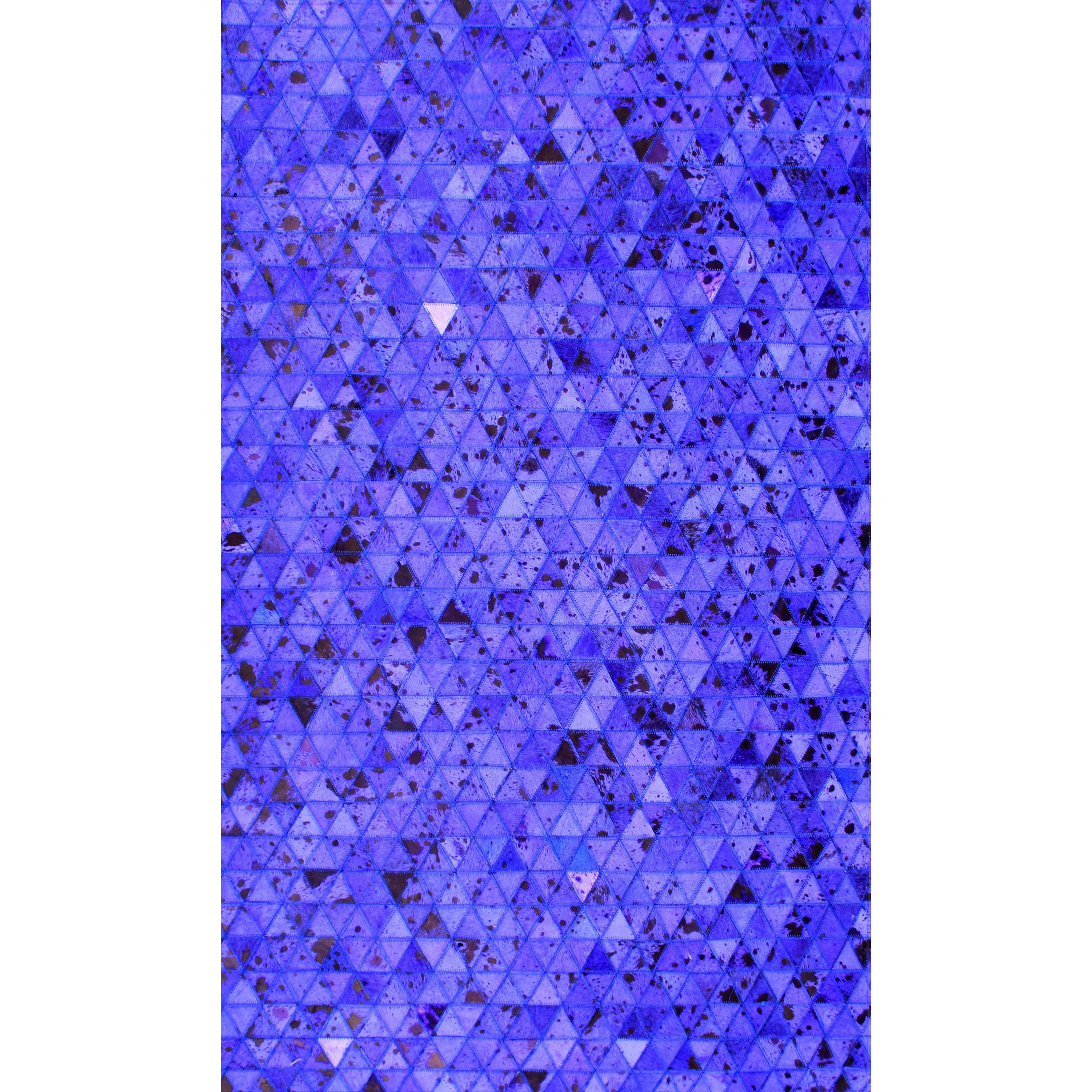 Modern Rugs Patchwork Geo Blue Area Rug | Wayfair