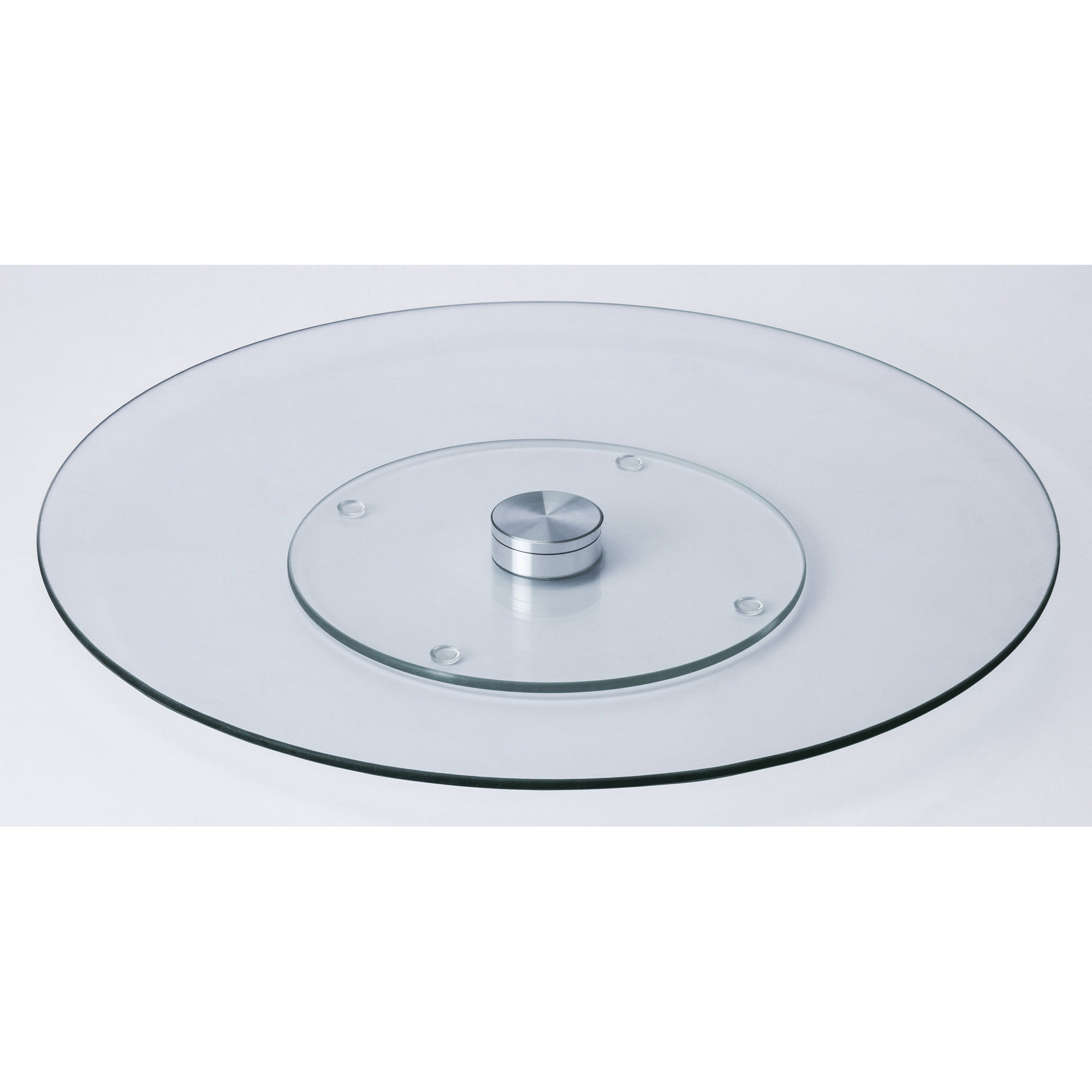 Innova Imports Tempered Glass Lazy Susan & Reviews Wayfair.ca