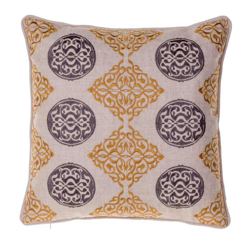 14 Karat Home Inc. Medallion Throw Pillow & Reviews Wayfair