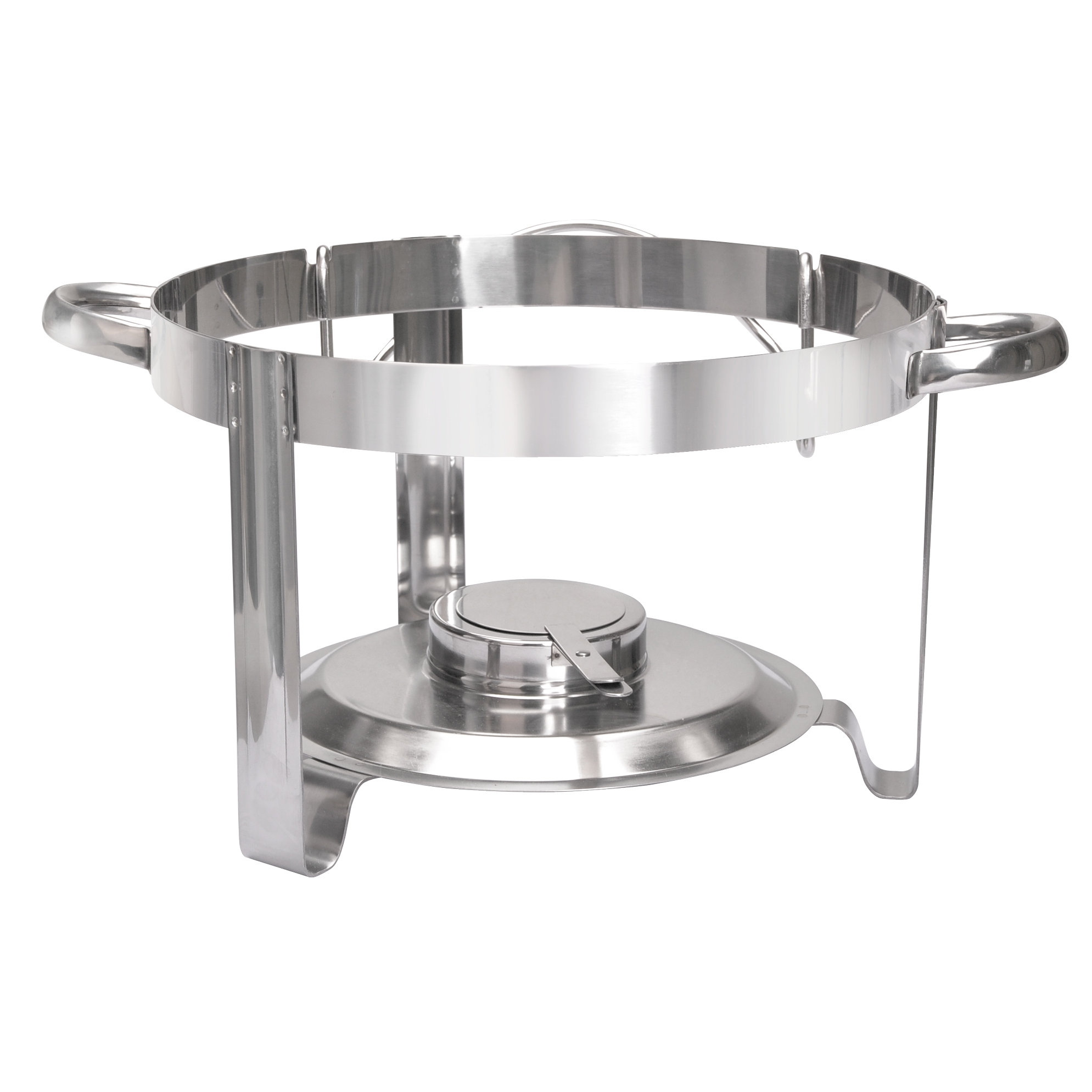 SQProfessionalLtd 5L Round Chafing Dish with Glass Lid Wayfair UK