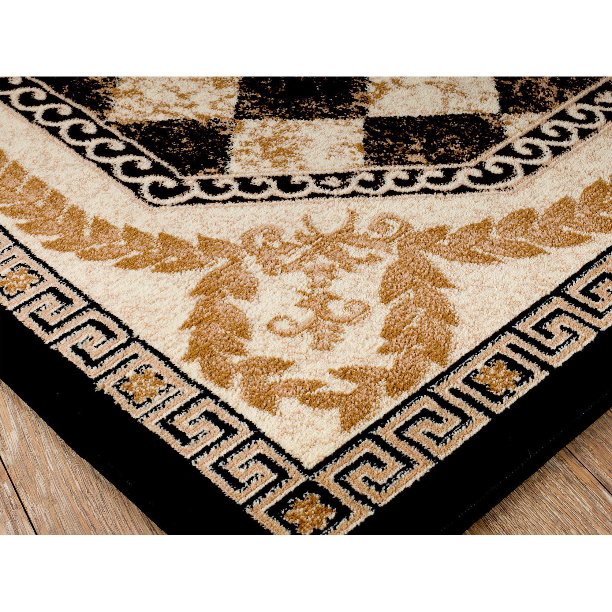 Rug and Decor Inc. Summit Black Area Rug & Reviews Wayfair