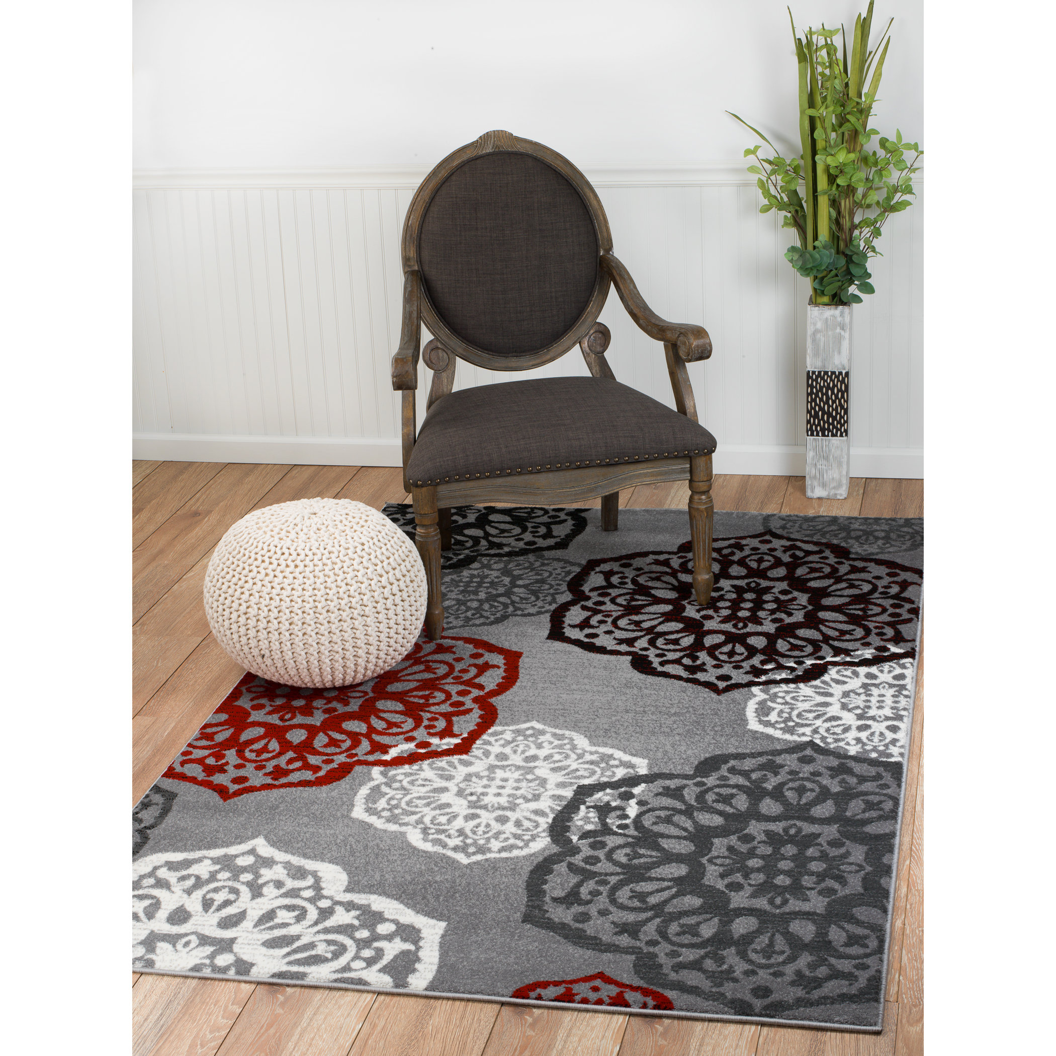 Rug and Decor Inc. Summit Gray Area Rug & Reviews Wayfair