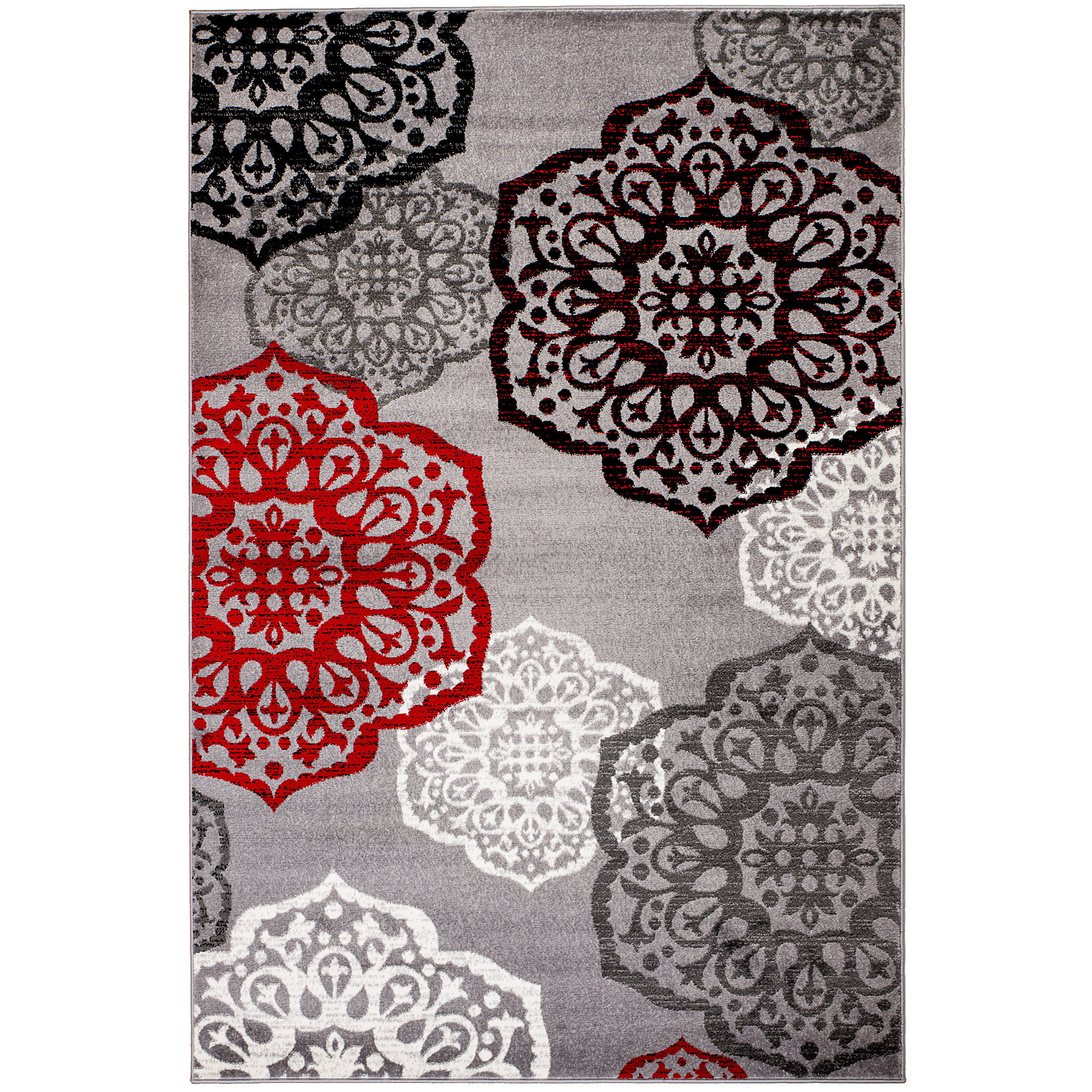 Rug and Decor Inc. Summit Gray Area Rug & Reviews Wayfair