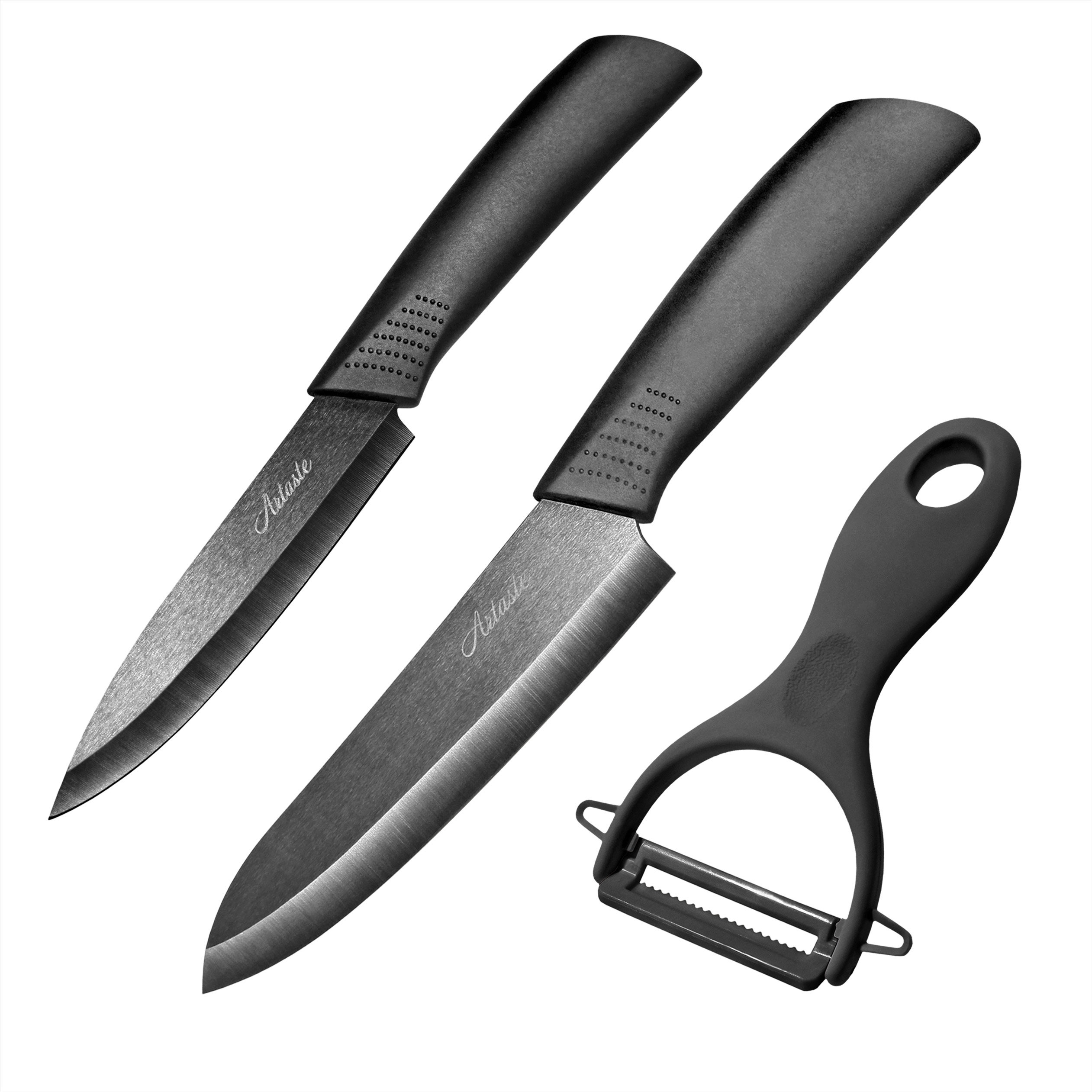Artaste 3 Piece Ceramic Knife Set & Reviews Wayfair