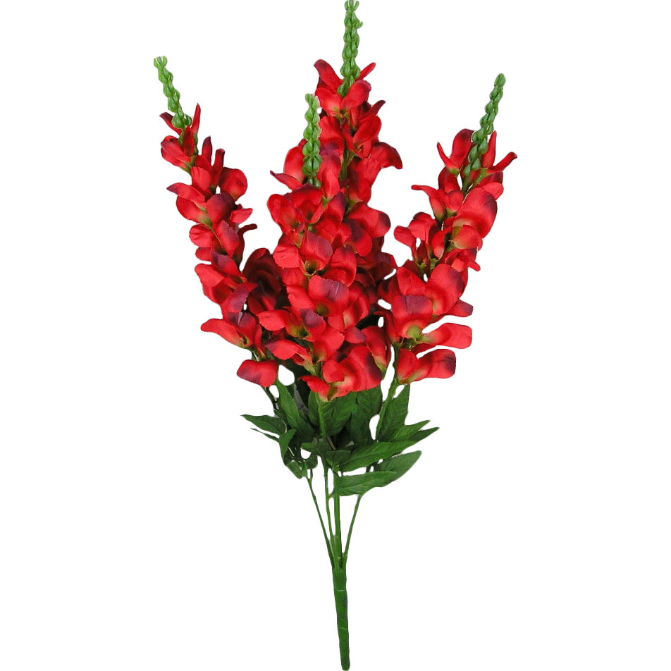 admiredbynature 5 stems artificial blooming snapdragon admiredbynature 5 stems artificial blooming snapdragon