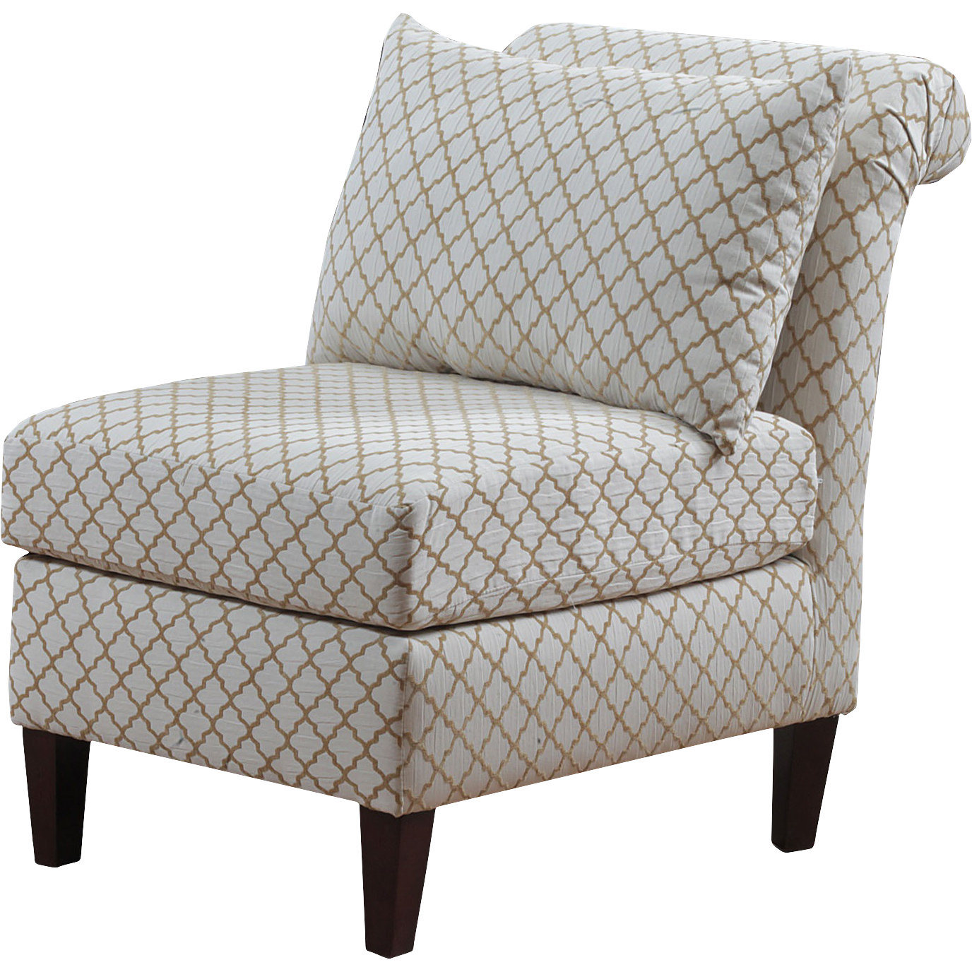 Carolina Accents Ashton Roll Back Slipper Chair Wayfair