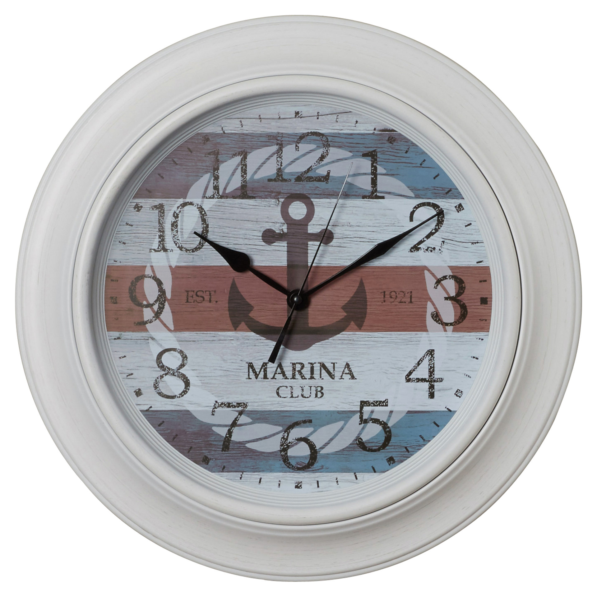 Breakwater Bay 18" Nautical Anchor Wall Clock & Reviews Wayfair