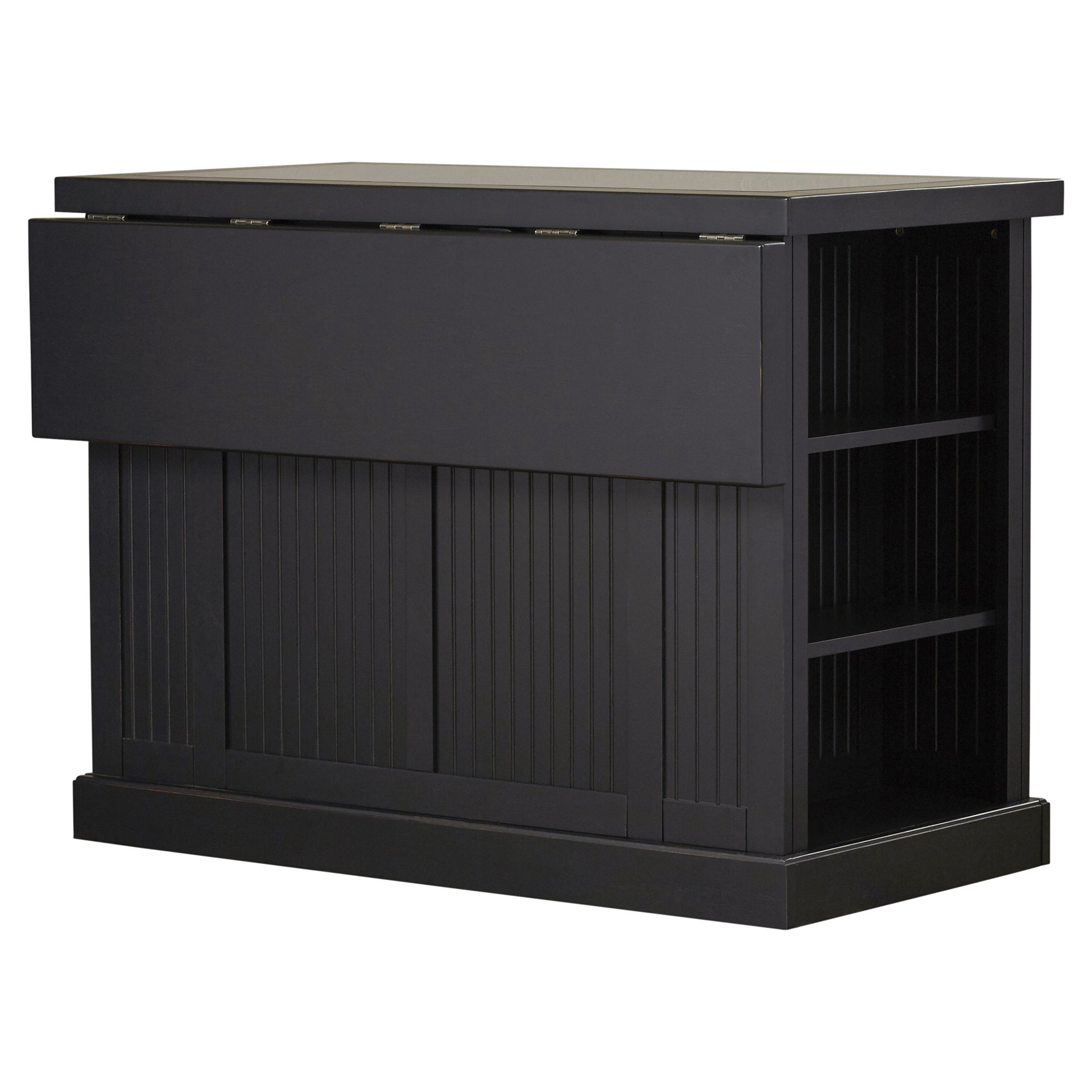 Breakwater Bay Gouldsboro Kitchen Island with Granite Top & Reviews